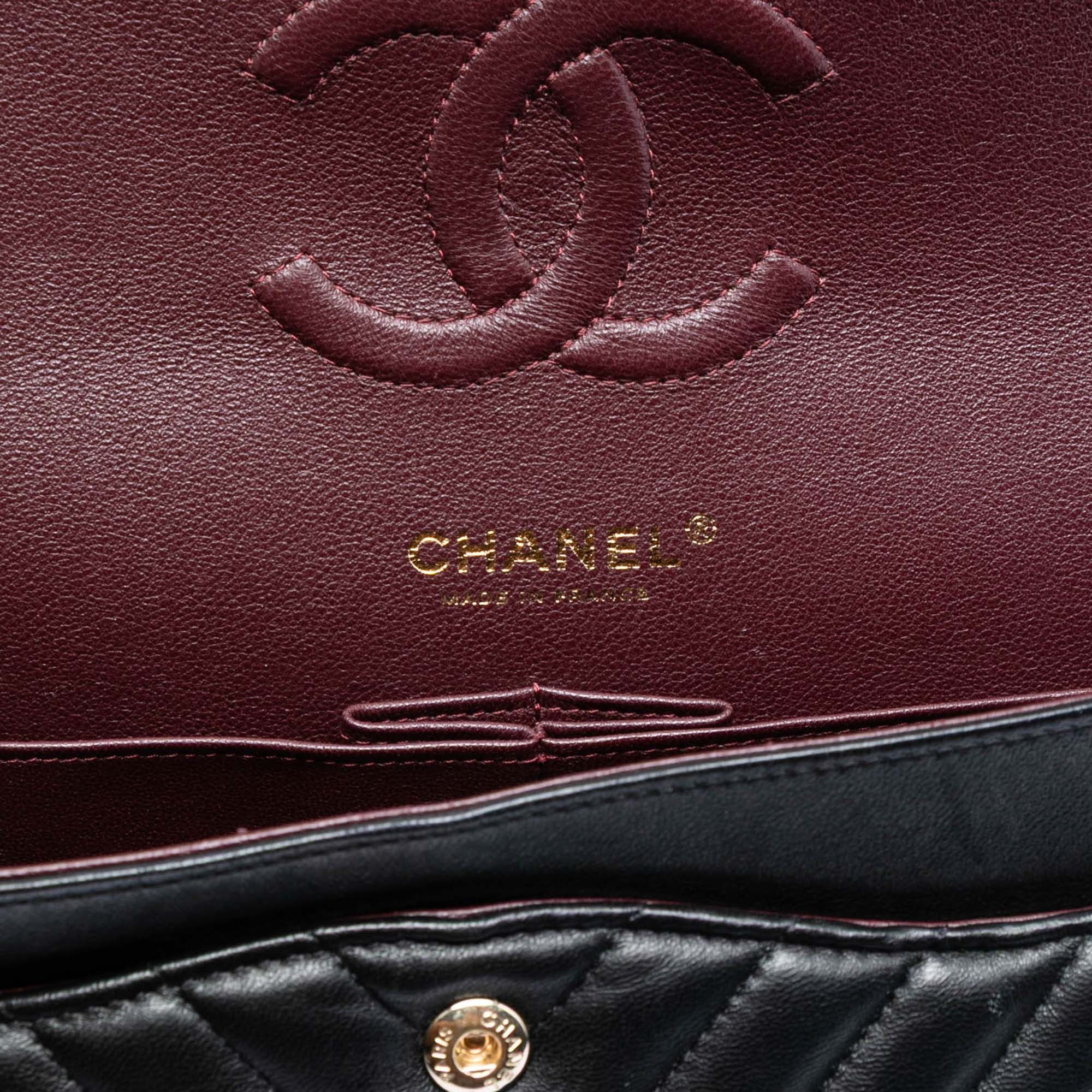 Chanel Medium Classic Chevron Lambskin Double Flap Size ONE SIZE - 5 Thumbnail