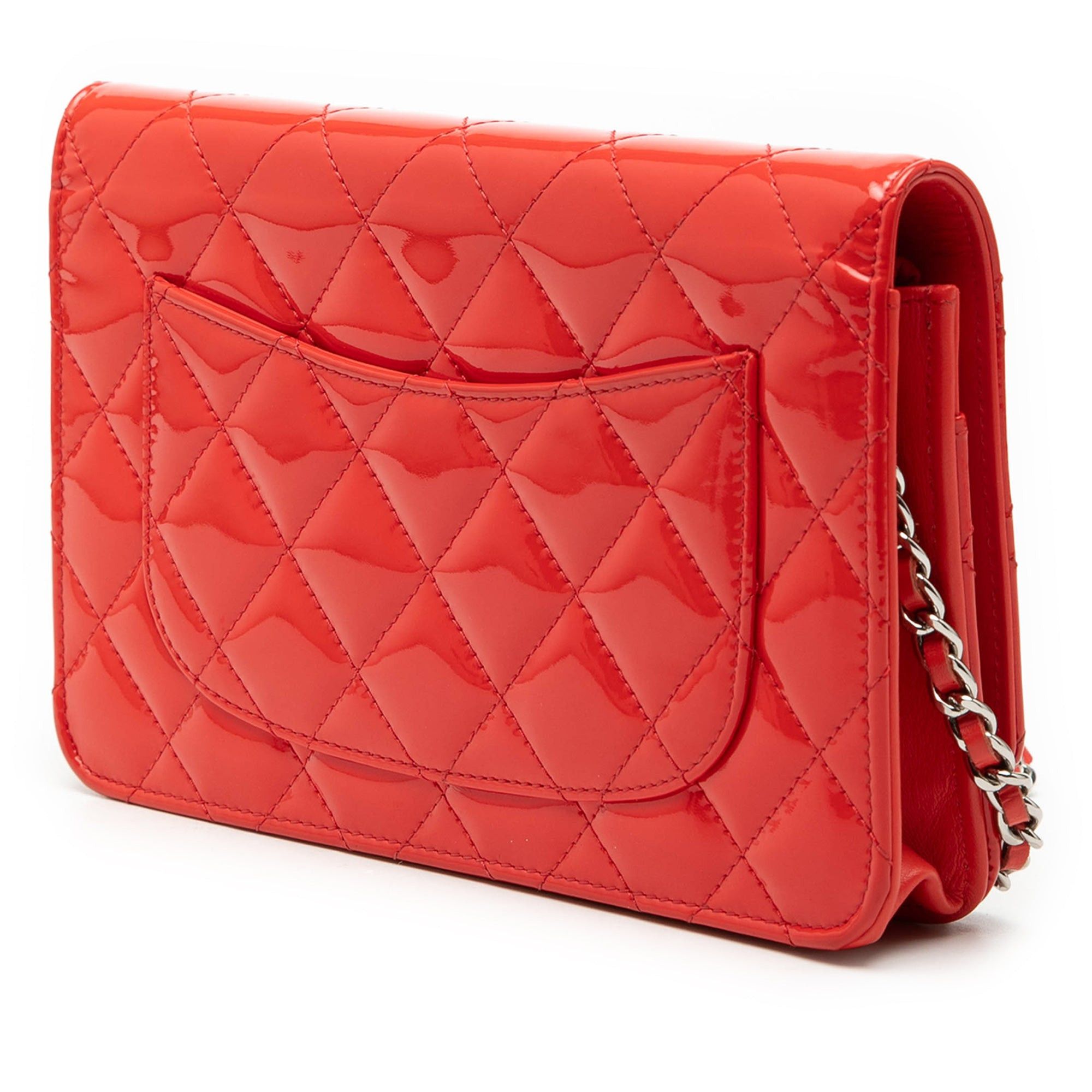 Chanel CC Patent Wallet on Chain Size ONE SIZE - 2 Thumbnail
