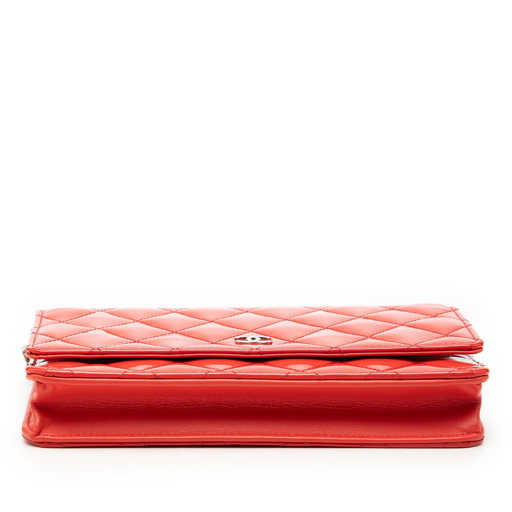 Chanel CC Patent Wallet on Chain Size ONE SIZE - 3 Thumbnail