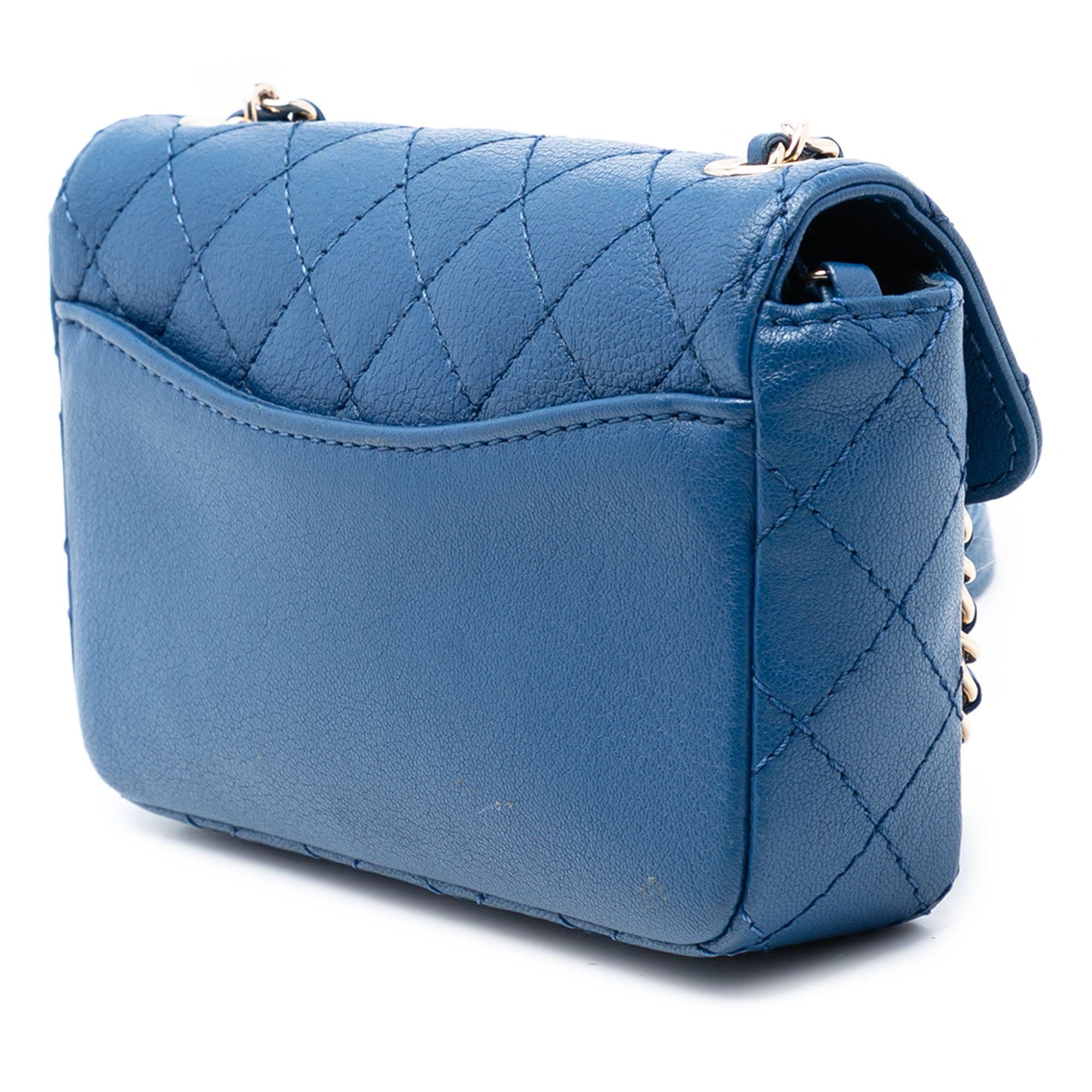 Chanel Mini Quilted Goatskin Coco Curve Flap Size ONE SIZE - 2 Thumbnail