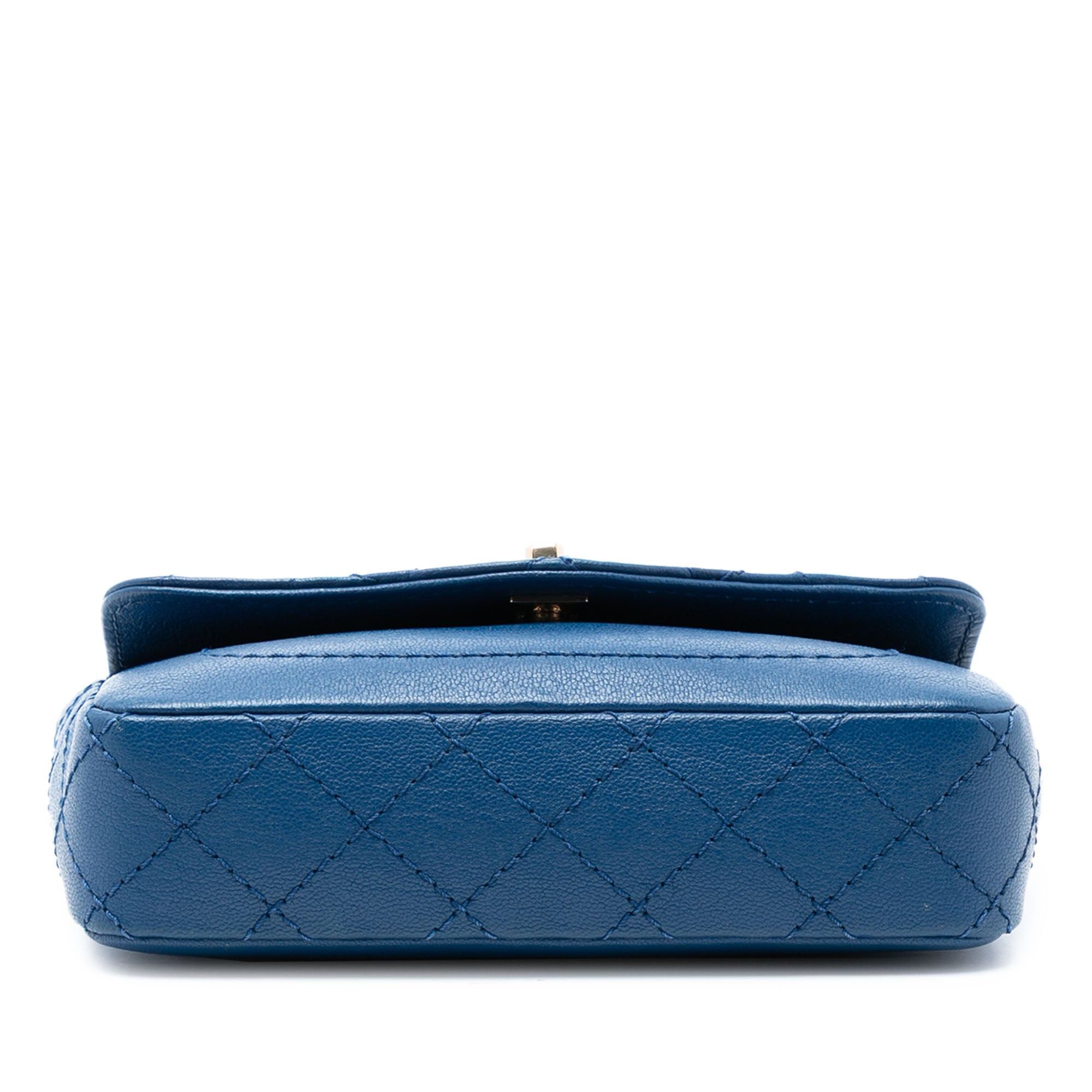 Chanel Mini Quilted Goatskin Coco Curve Flap Size ONE SIZE - 3 Thumbnail