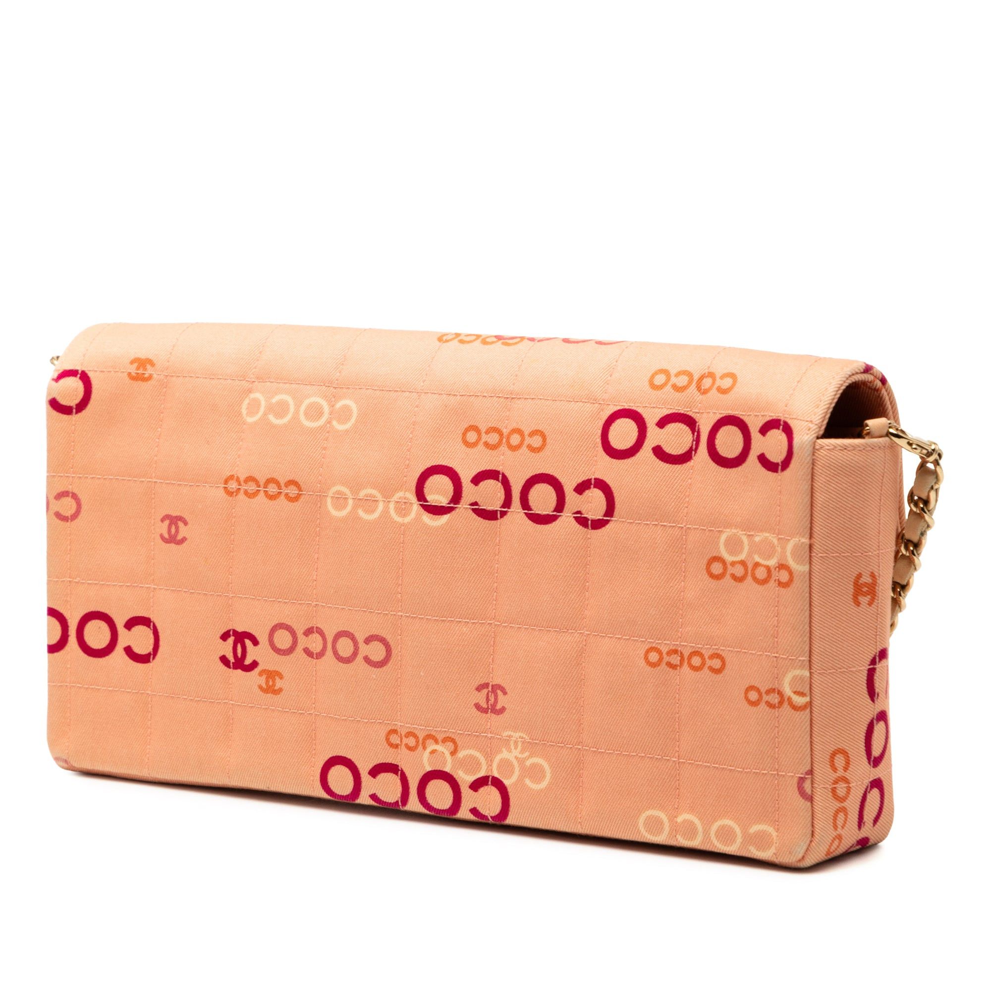 Chanel CC Chocolate Bar Canvas Logo East West Flap Size ONE SIZE - 2 Thumbnail
