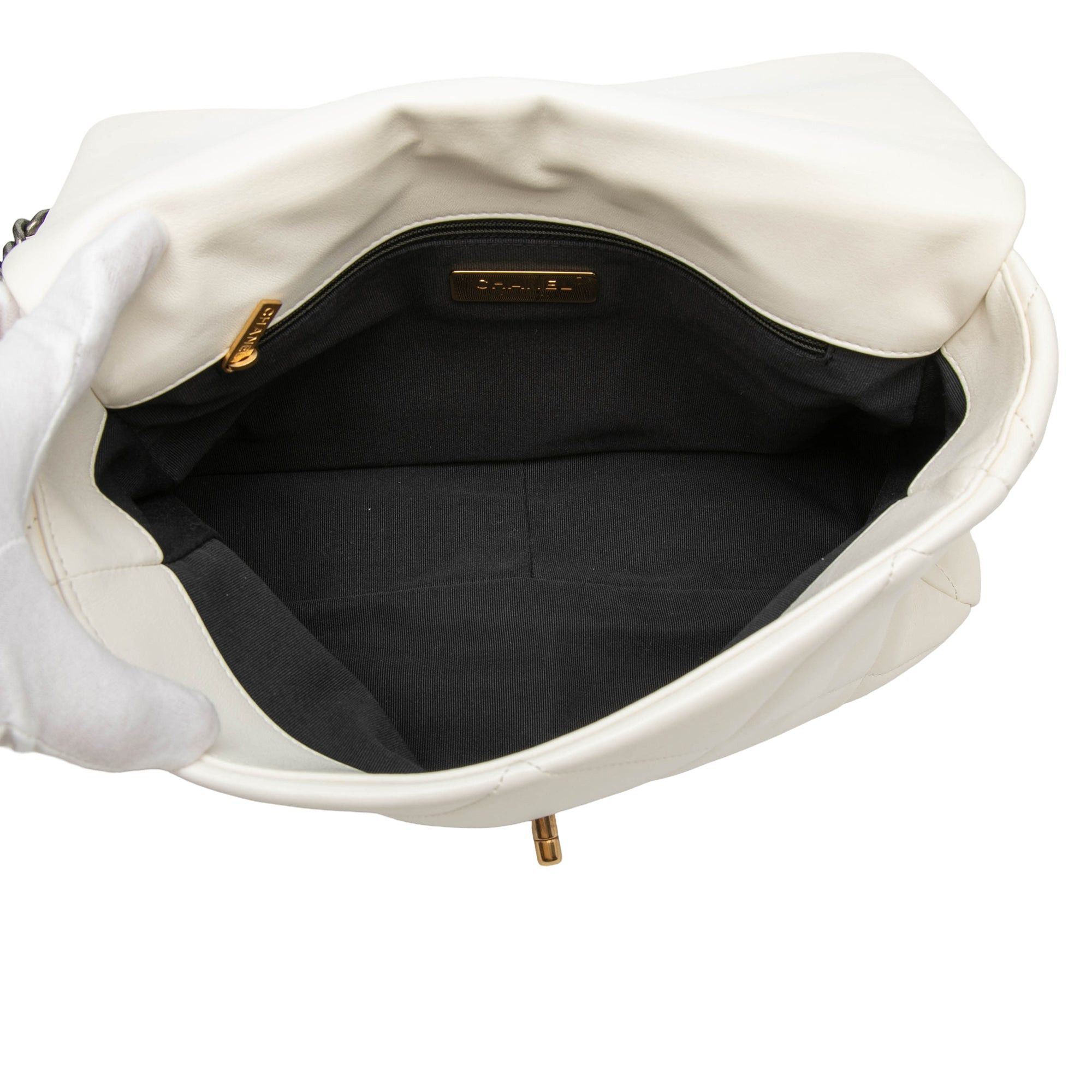 Chanel Large Lambskin 19 Flap Size ONE SIZE - 4 Thumbnail