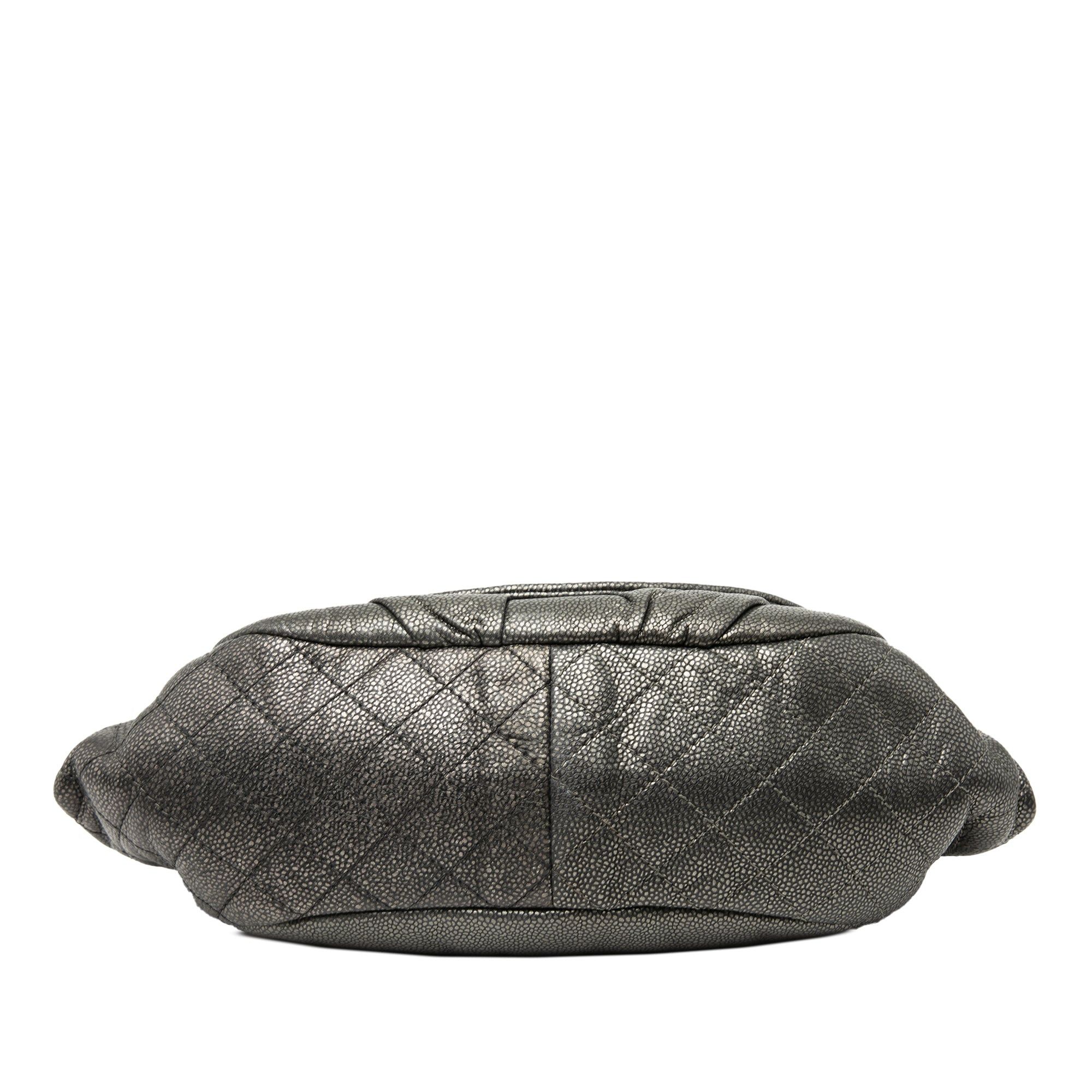 Chanel Large Metallic Caviar Half Moon Flap Size ONE SIZE - 3 Thumbnail