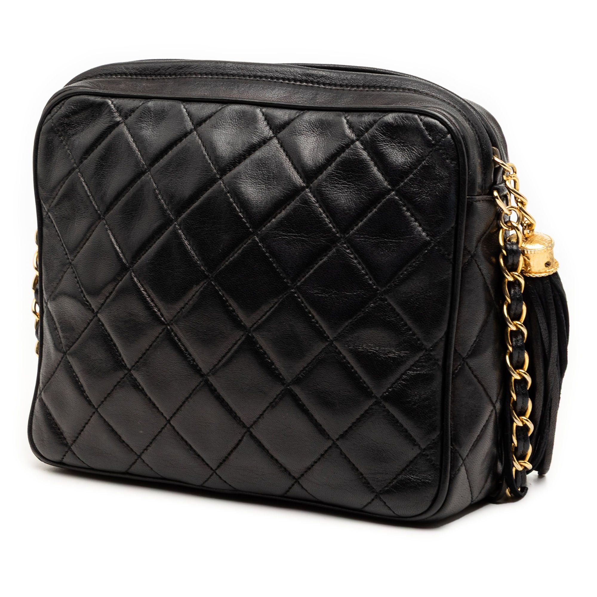 Chanel Mini CC Quilted Lambskin Tassel Camera Bag Size ONE SIZE - 2 Thumbnail