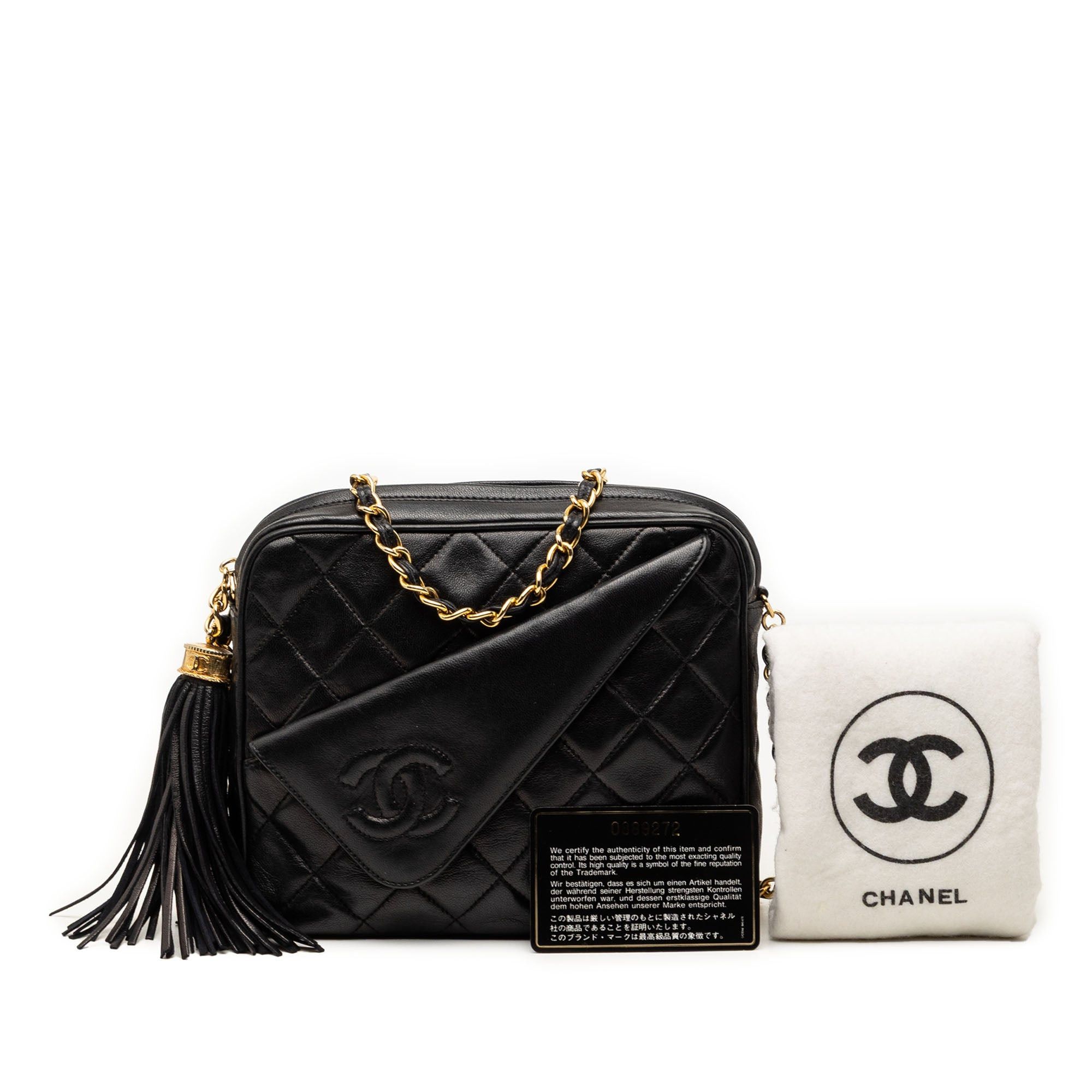 Chanel Mini CC Quilted Lambskin Tassel Camera Bag Size ONE SIZE - 8 Thumbnail