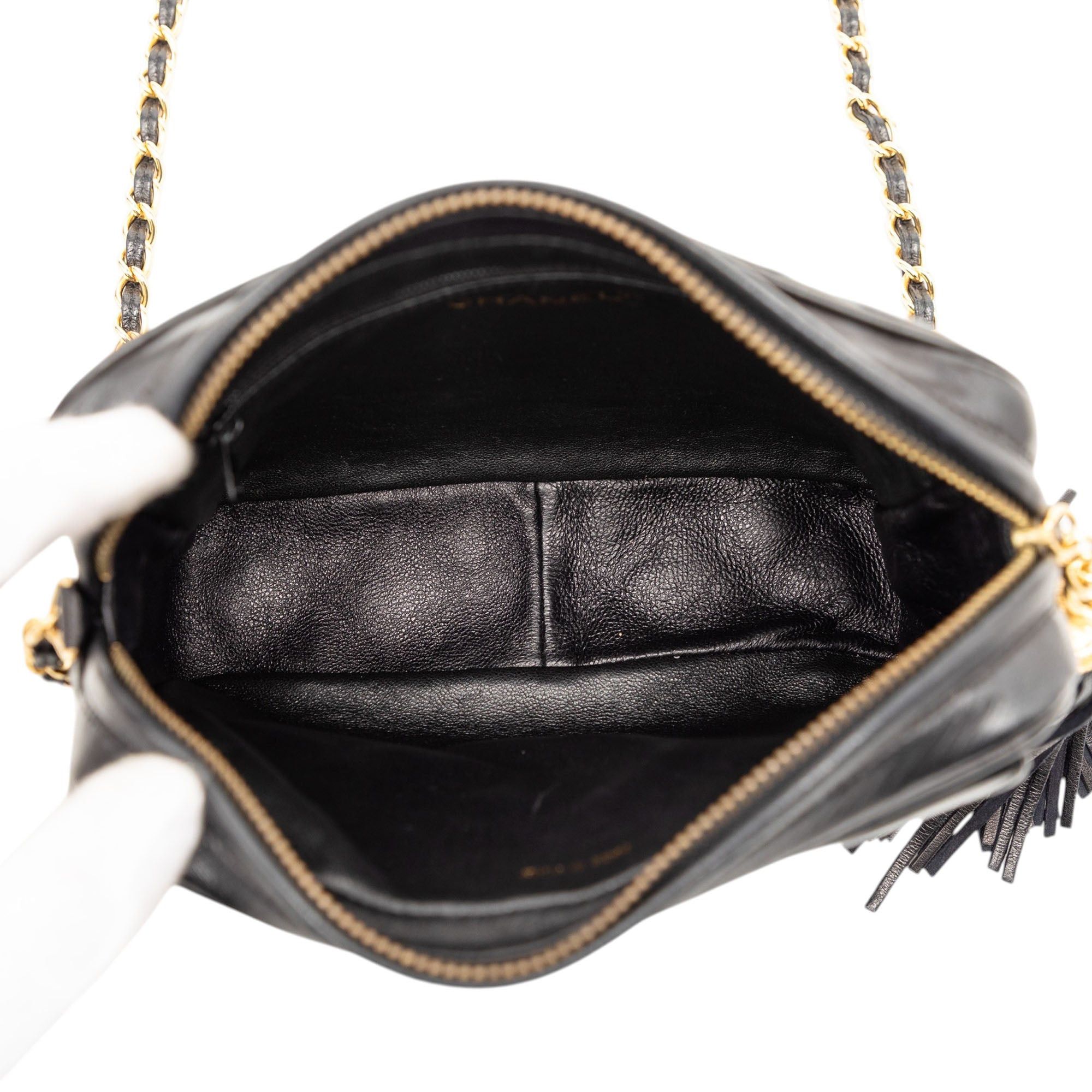 Chanel Mini CC Quilted Lambskin Tassel Camera Bag Size ONE SIZE - 4 Thumbnail