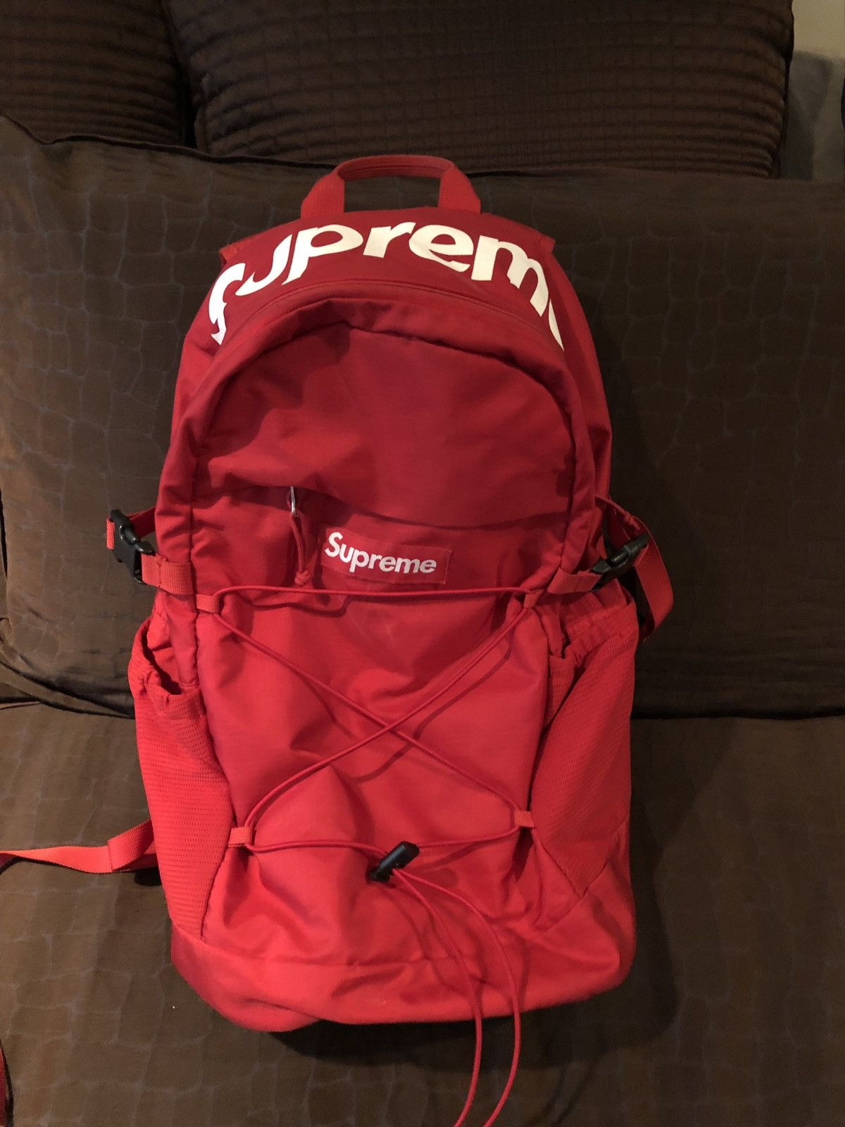 Supreme Backpack - Authentic Cordura - Red