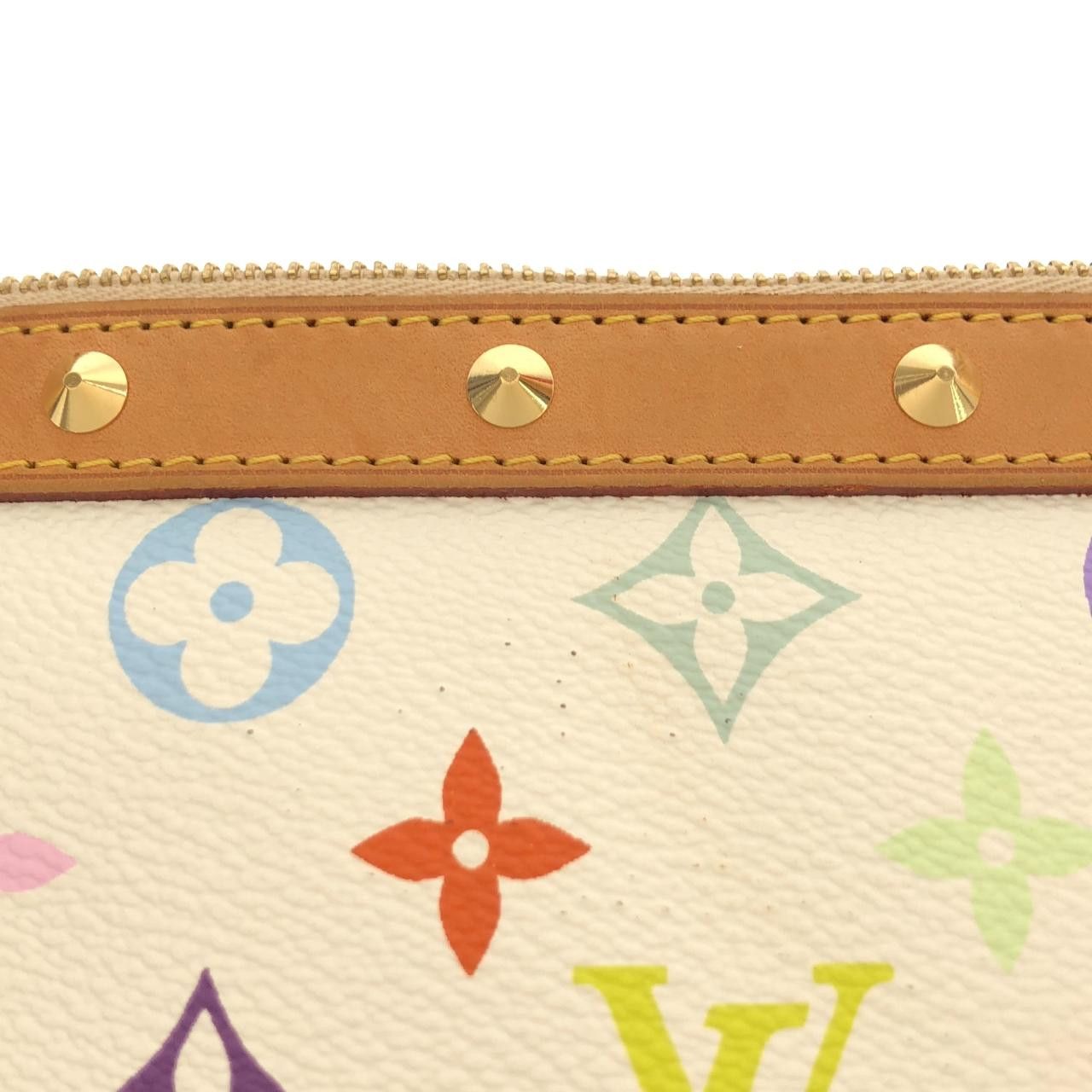 Louis Vuitton Louis Vuitton Louis Vuitton Multicolore Monogram Accessories Pouch Textile Vanity Bag M92649 DUTY FREE for USA Size ONE SIZE - 6 Thumbnail
