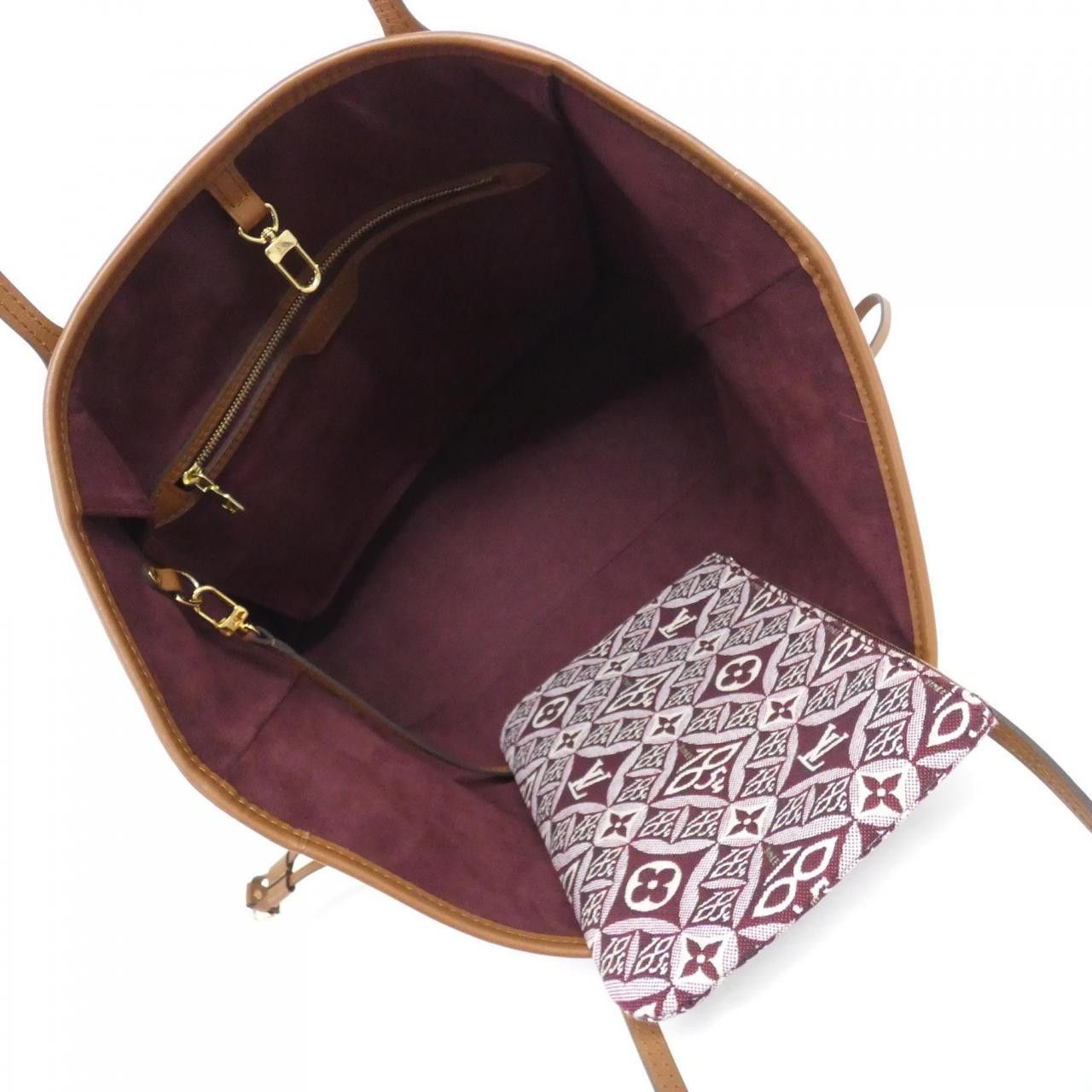 Louis Vuitton Louis Vuitton Louis Vuitton SINCE1854 Neverfull Tote Bag Textile Tote Bag M57273 DUTY FREE for USA Size ONE SIZE - 5 Thumbnail