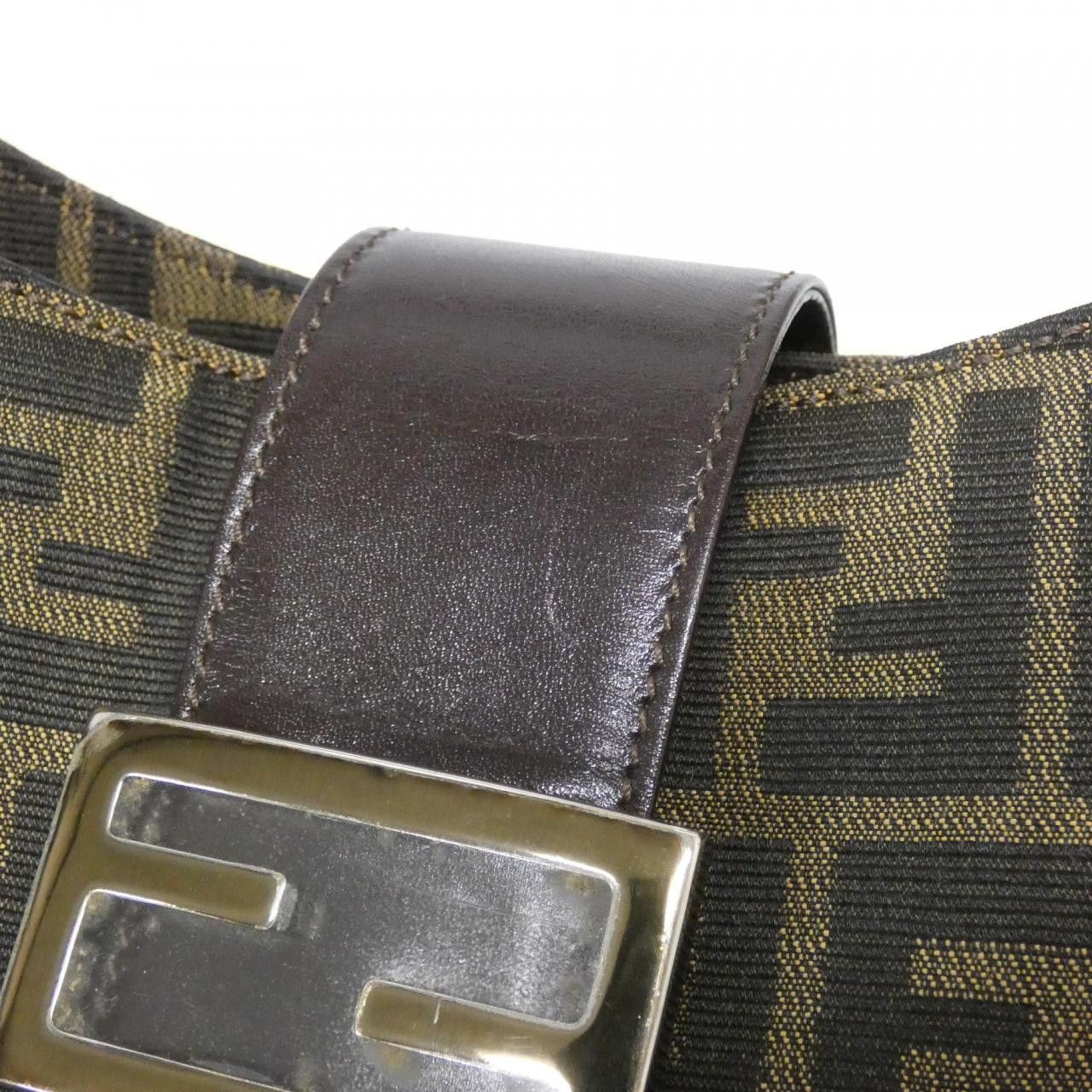 Fendi Fendi Fendi Canvas Shoulder Bag Textile Shoulder Bag 16115 DUTY FREE for USA Size ONE SIZE - 4 Thumbnail