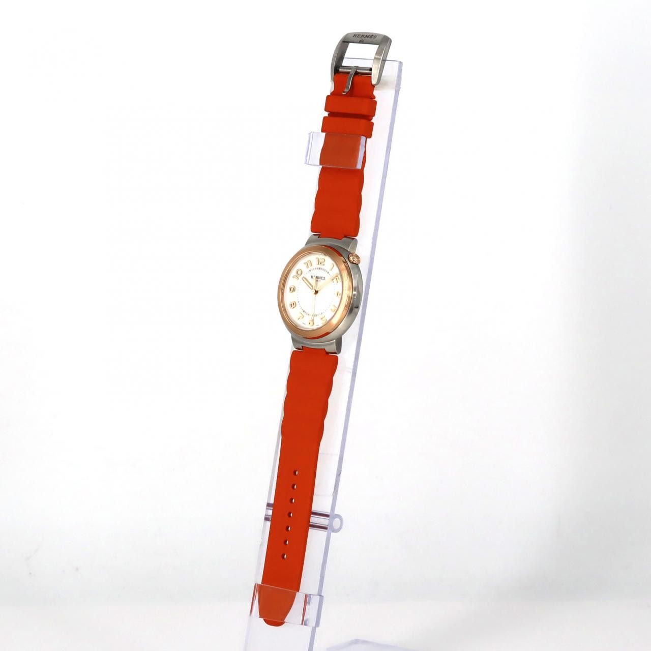Hermes Hermes Hermes Hermes Cut Au750 Stainless Steel Automatic Metal Automatic SD1.520 DUTY FREE for USA Size ONE SIZE - 2 Thumbnail