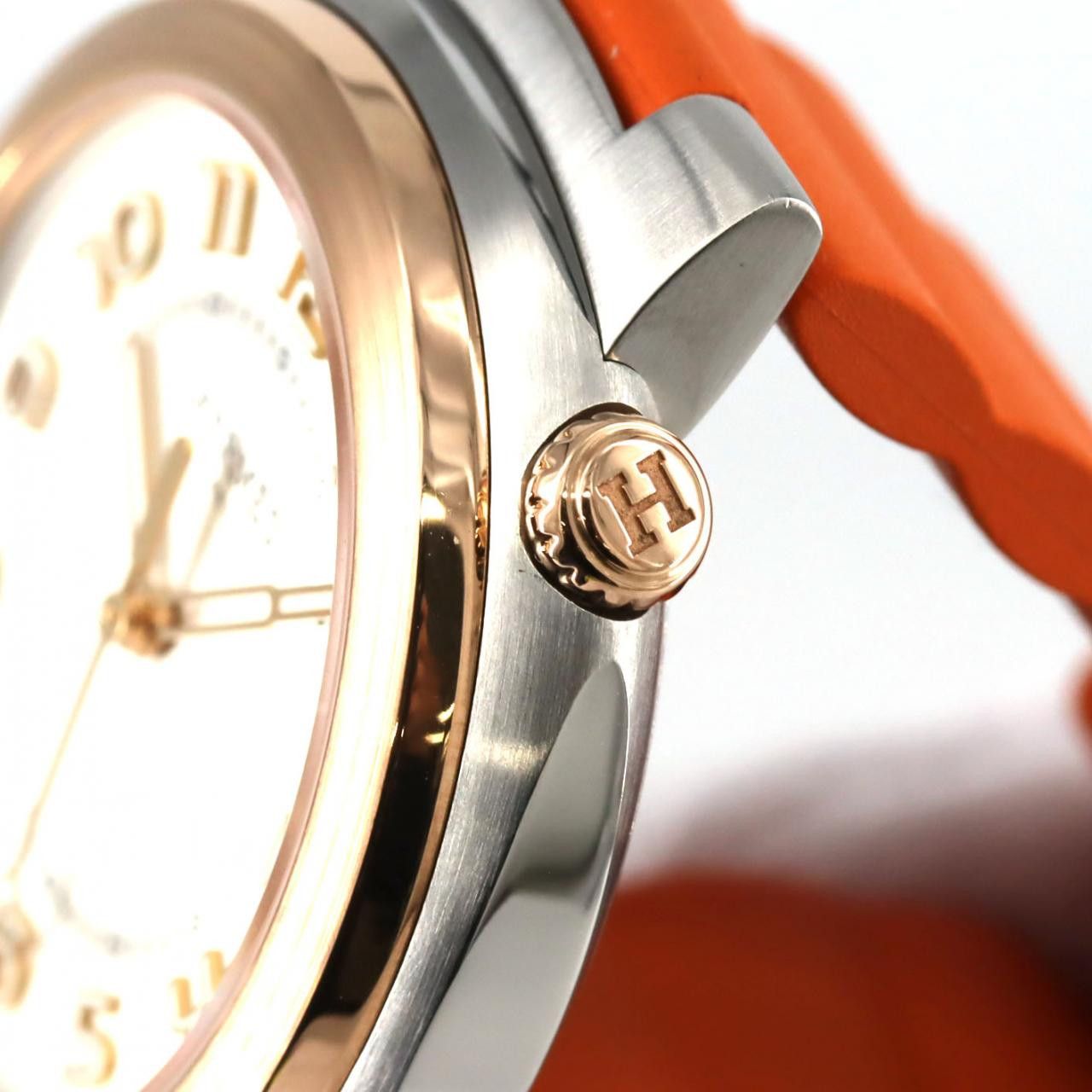 Hermes Hermes Hermes Hermes Cut Au750 Stainless Steel Automatic Metal Automatic SD1.520 DUTY FREE for USA Size ONE SIZE - 3 Thumbnail