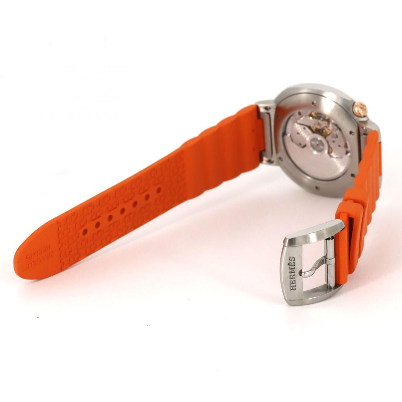Hermes Hermes Hermes Hermes Cut Au750 Stainless Steel Automatic Metal Automatic SD1.520 DUTY FREE for USA Size ONE SIZE - 6 Thumbnail