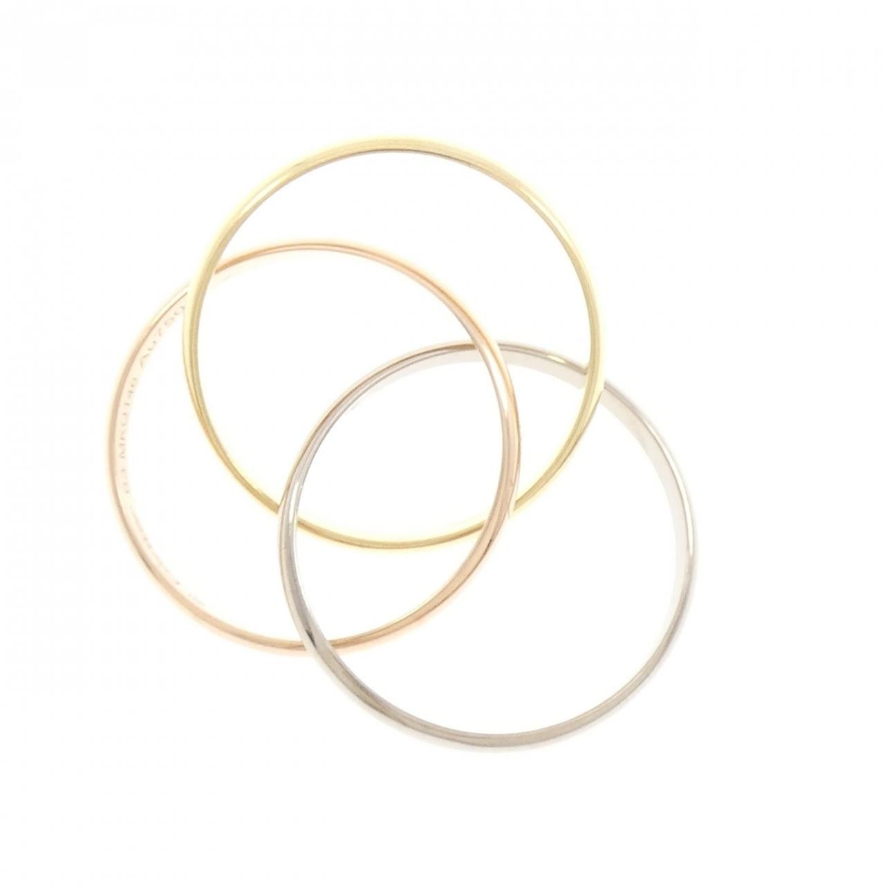 Cartier Cartier Cartier Trinity Au750 ring Size 23 Precious Metal Ring B4086100 DUTY FREE for USA Size ONE SIZE - 3 Thumbnail