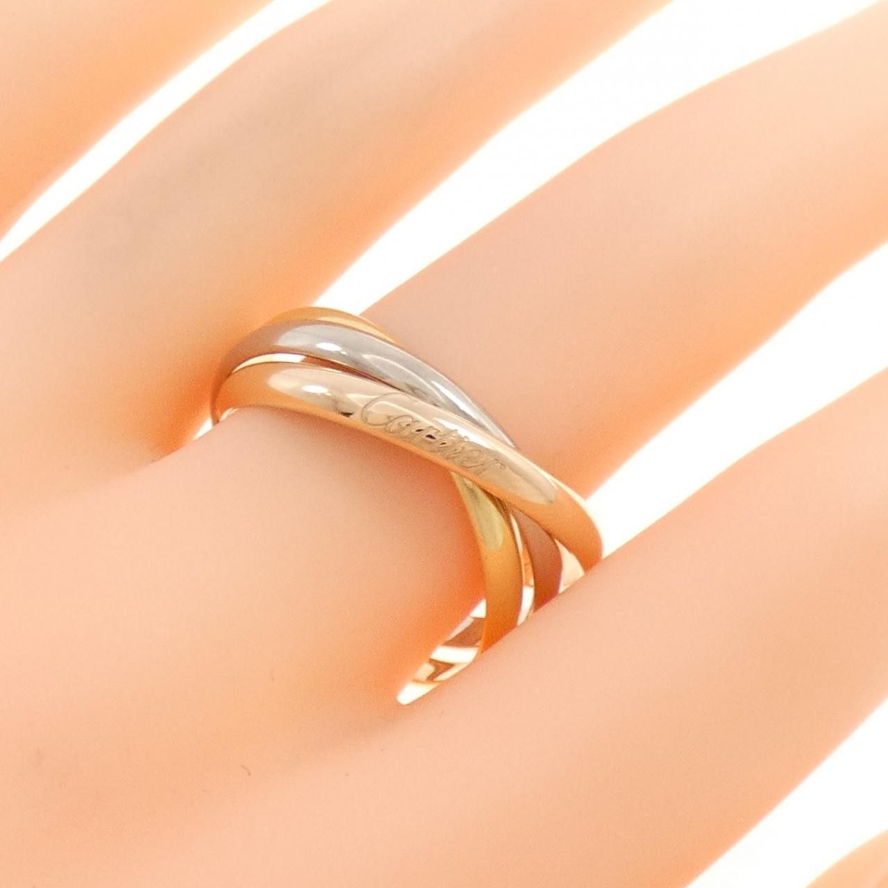 Cartier Cartier Cartier Trinity Au750 ring Size 23 Precious Metal Ring B4086100 DUTY FREE for USA Size ONE SIZE - 5 Thumbnail