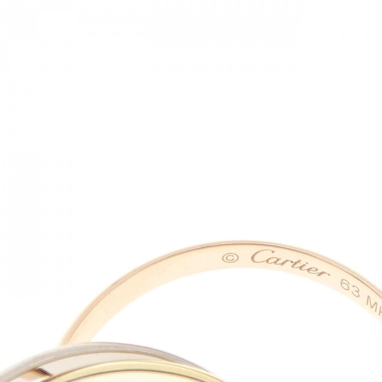 Cartier Cartier Cartier Trinity Au750 ring Size 23 Precious Metal Ring B4086100 DUTY FREE for USA Size ONE SIZE - 4 Thumbnail