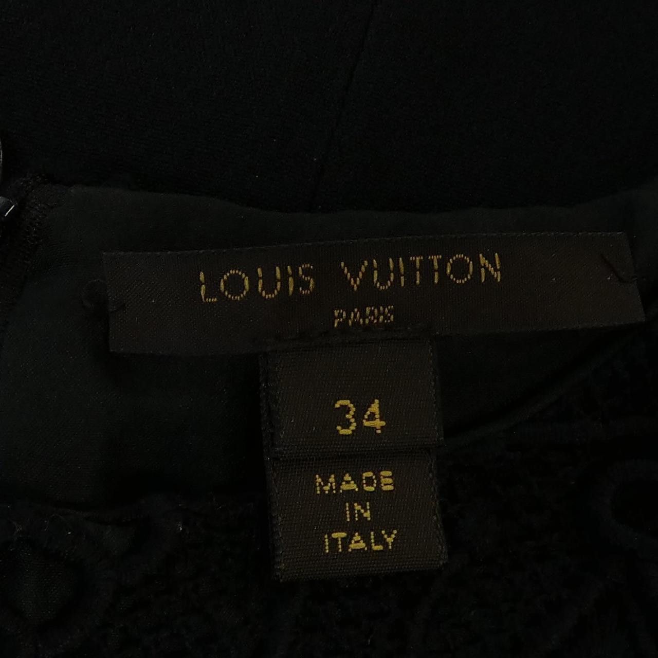 Louis Vuitton Louis Vuitton Louis Vuitton Dress Textile Dresses F3DR14B6K DUTY FREE for USA Size ONE SIZE - 4 Thumbnail