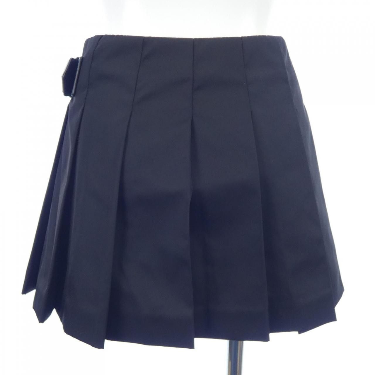Prada Prada Prada Triangle Logo Re-Nylon Skirt Textile Skirts 21H922S2221WQ8 DUTY FREE for USA Size ONE SIZE - 2 Thumbnail
