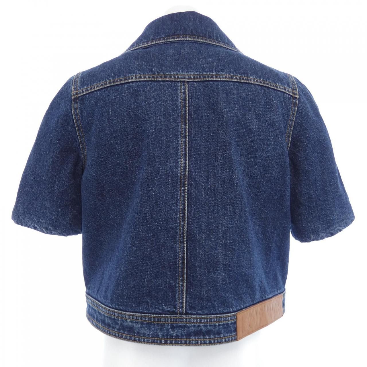 Loewe Loewe Loewe Denim Jacket Textile Outerwear S540Y50X32 DUTY FREE for USA Size ONE SIZE - 2 Thumbnail