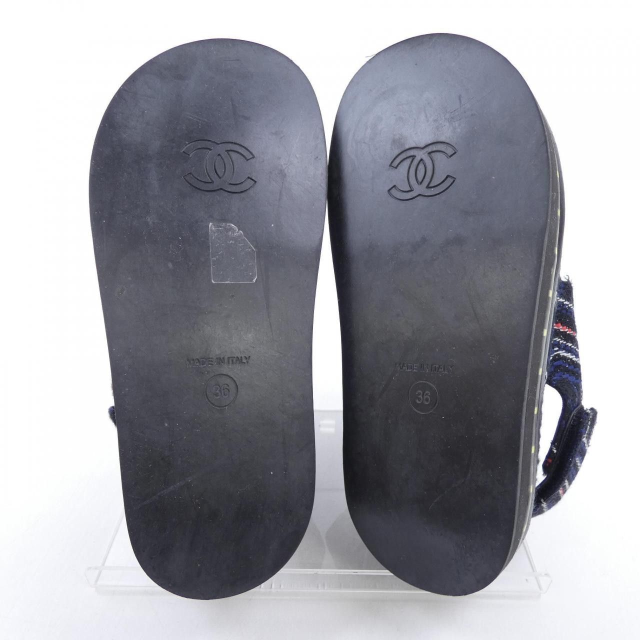 Chanel Chanel Chanel Sandals Platform Sandals Others Shoes G31869X47889 DUTY FREE for USA Size ONE SIZE - 3 Thumbnail
