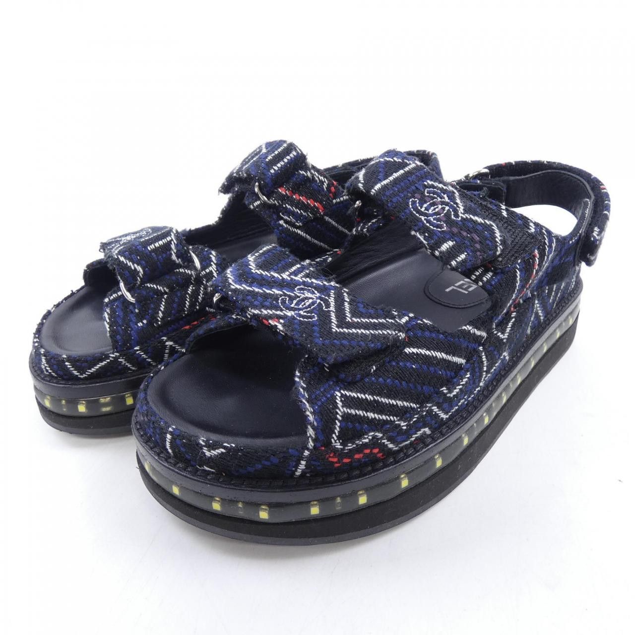Chanel Chanel Chanel Sandals Platform Sandals Others Shoes G31869X47889 DUTY FREE for USA Size ONE SIZE - 4 Thumbnail