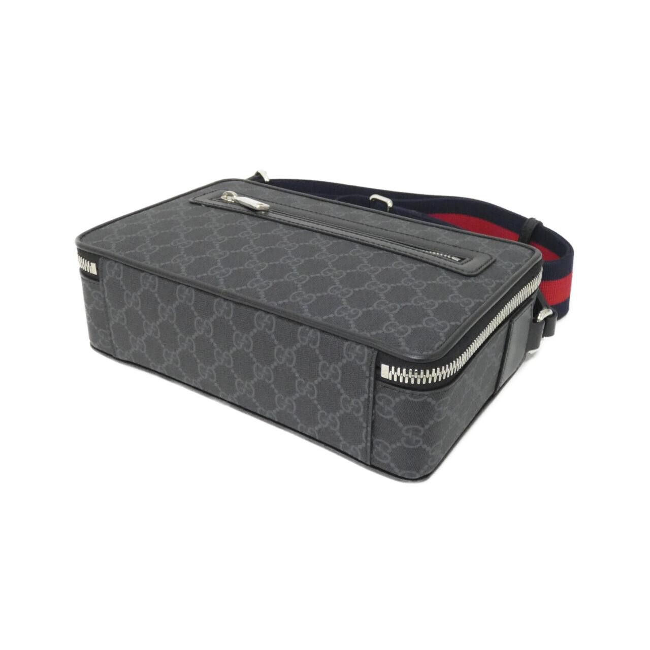 Gucci Gucci Gucci GG Supreme Canvas Shoulder Bag Leather Shoulder Bag 822072FADJA DUTY FREE for USA Size ONE SIZE - 3 Thumbnail