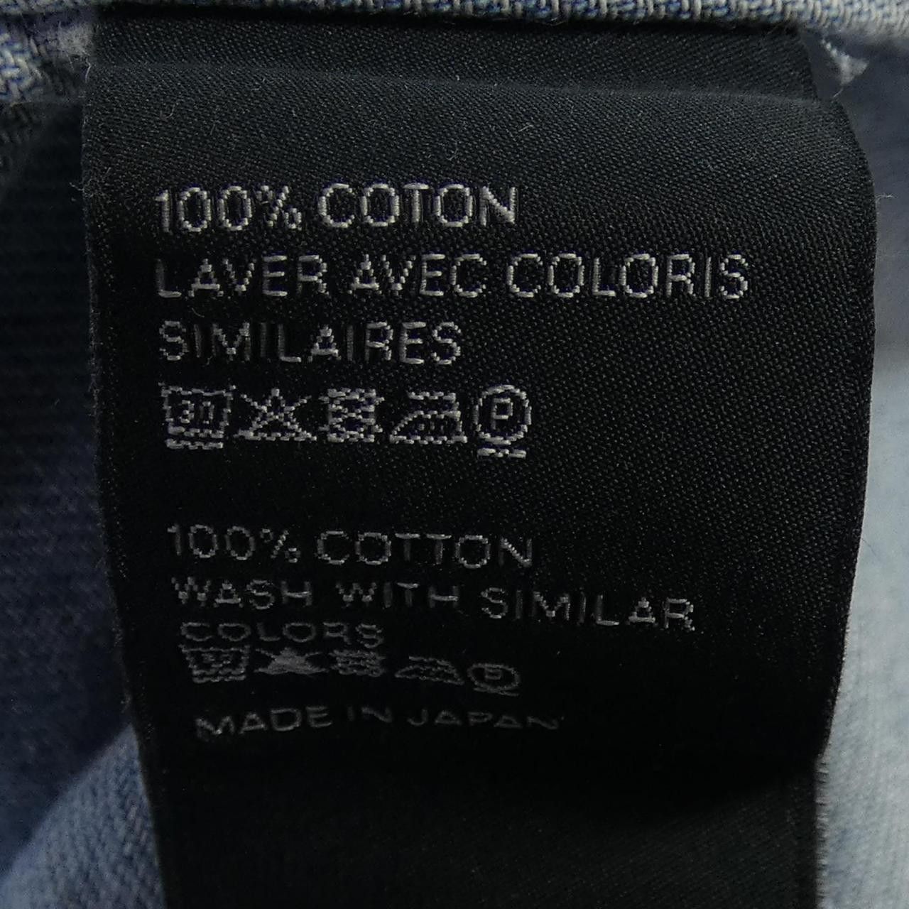 Celine Celine CELINE Cotton Shirt Textile Dress Shirt 2T185805P DUTY FREE for USA Size ONE SIZE - 3 Thumbnail
