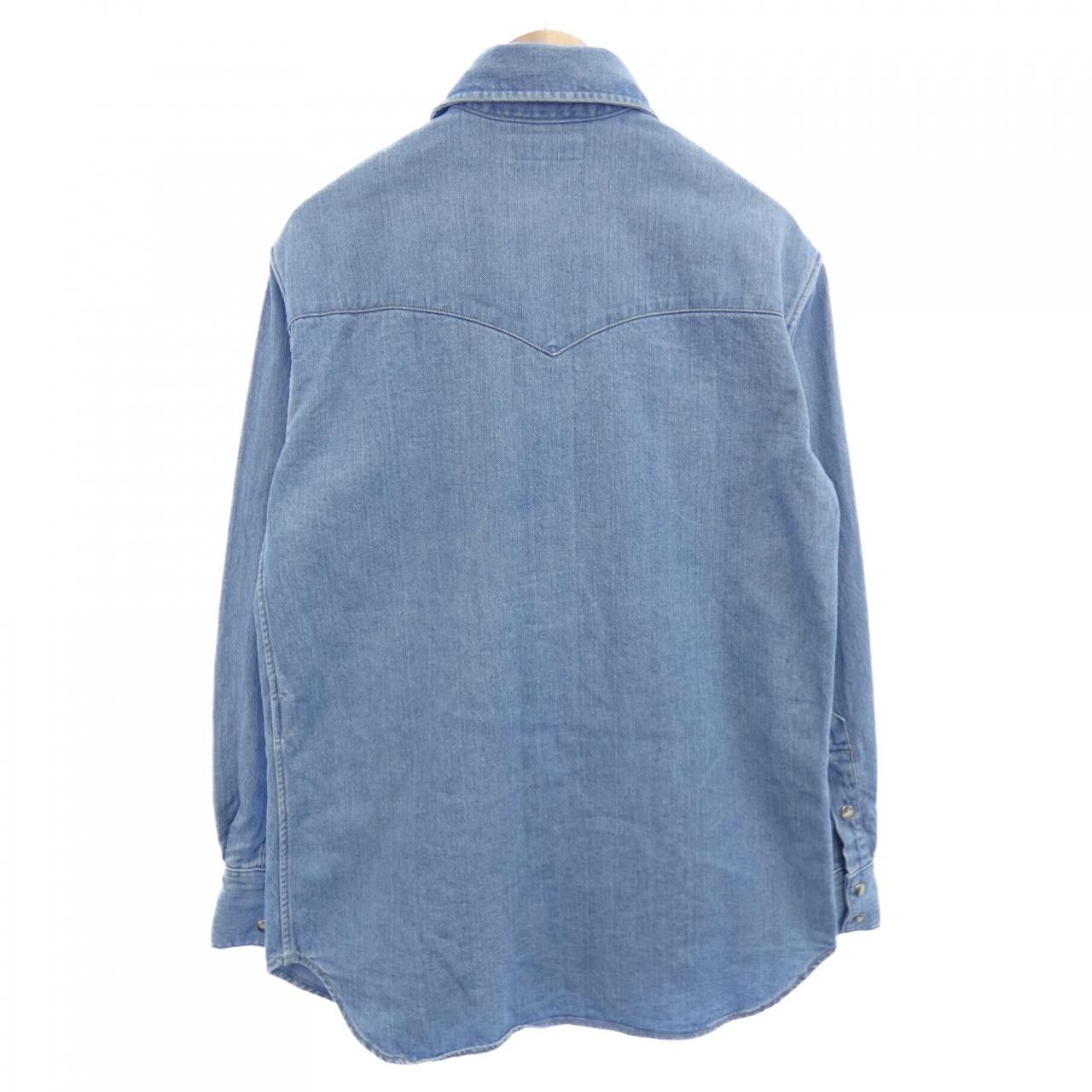 Celine Celine CELINE Cotton Shirt Textile Dress Shirt 2T185805P DUTY FREE for USA Size ONE SIZE - 2 Thumbnail