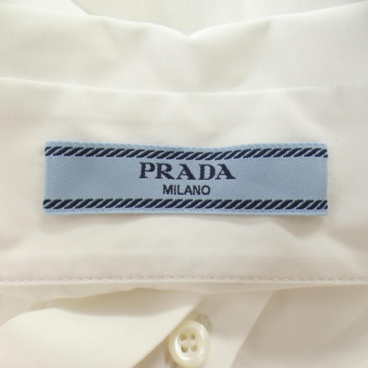 Prada Prada Prada Triangle Logo Dress Textile Dresses P3J21 S231 1XV2 DUTY FREE for USA Size ONE SIZE - 4 Thumbnail
