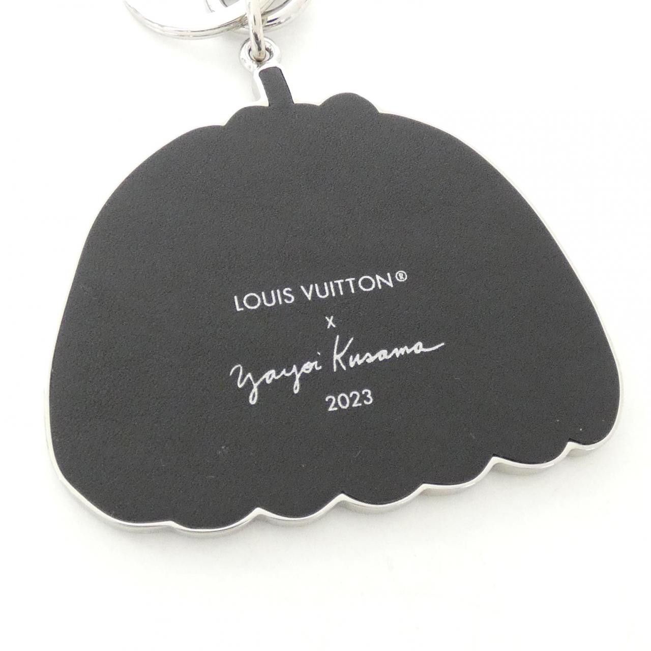 Louis Vuitton Louis Vuitton Louis Vuitton LV X YK Porte Cles Pumpkin Calf Keyring Limited Leather Key Chain M01103 DUTY FREE for USA Size ONE SIZE - 3 Thumbnail