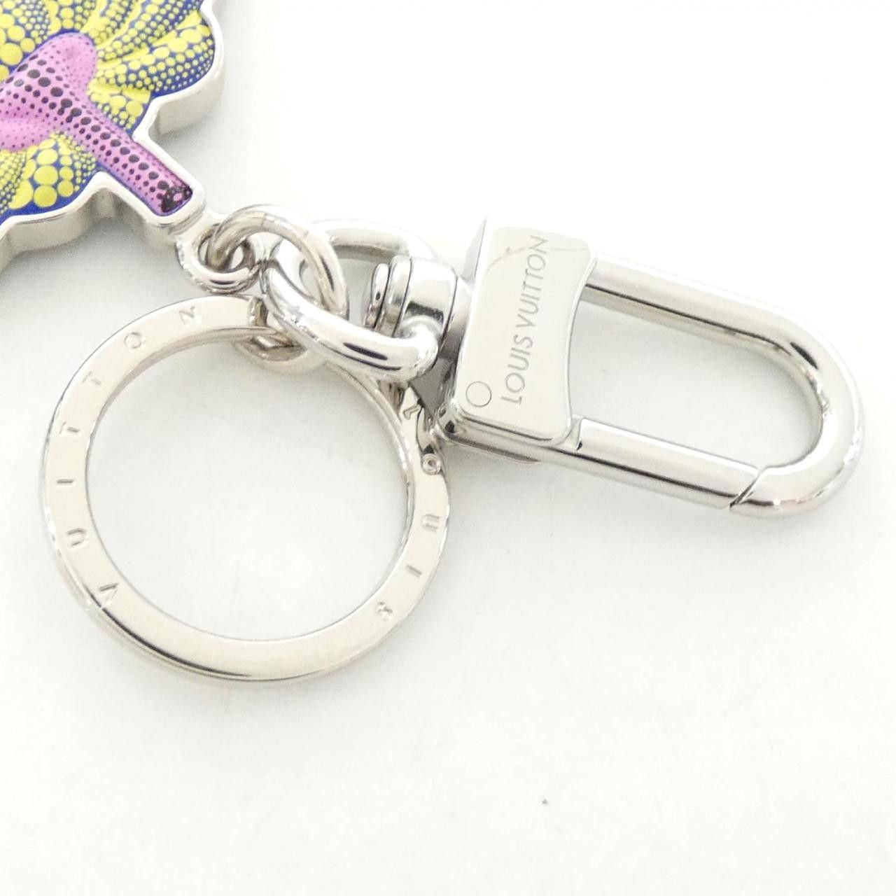Louis Vuitton Louis Vuitton Louis Vuitton LV X YK Porte Cles Pumpkin Calf Keyring Limited Leather Key Chain M01103 DUTY FREE for USA Size ONE SIZE - 5 Thumbnail