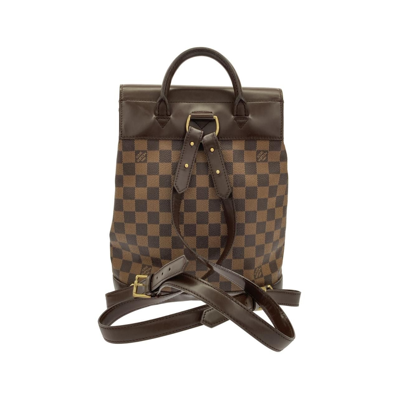 Louis Vuitton Louis Vuitton Louis Vuitton Damier Soho Backpack Textile Backpack N51132 DUTY FREE for USA Size ONE SIZE - 2 Thumbnail