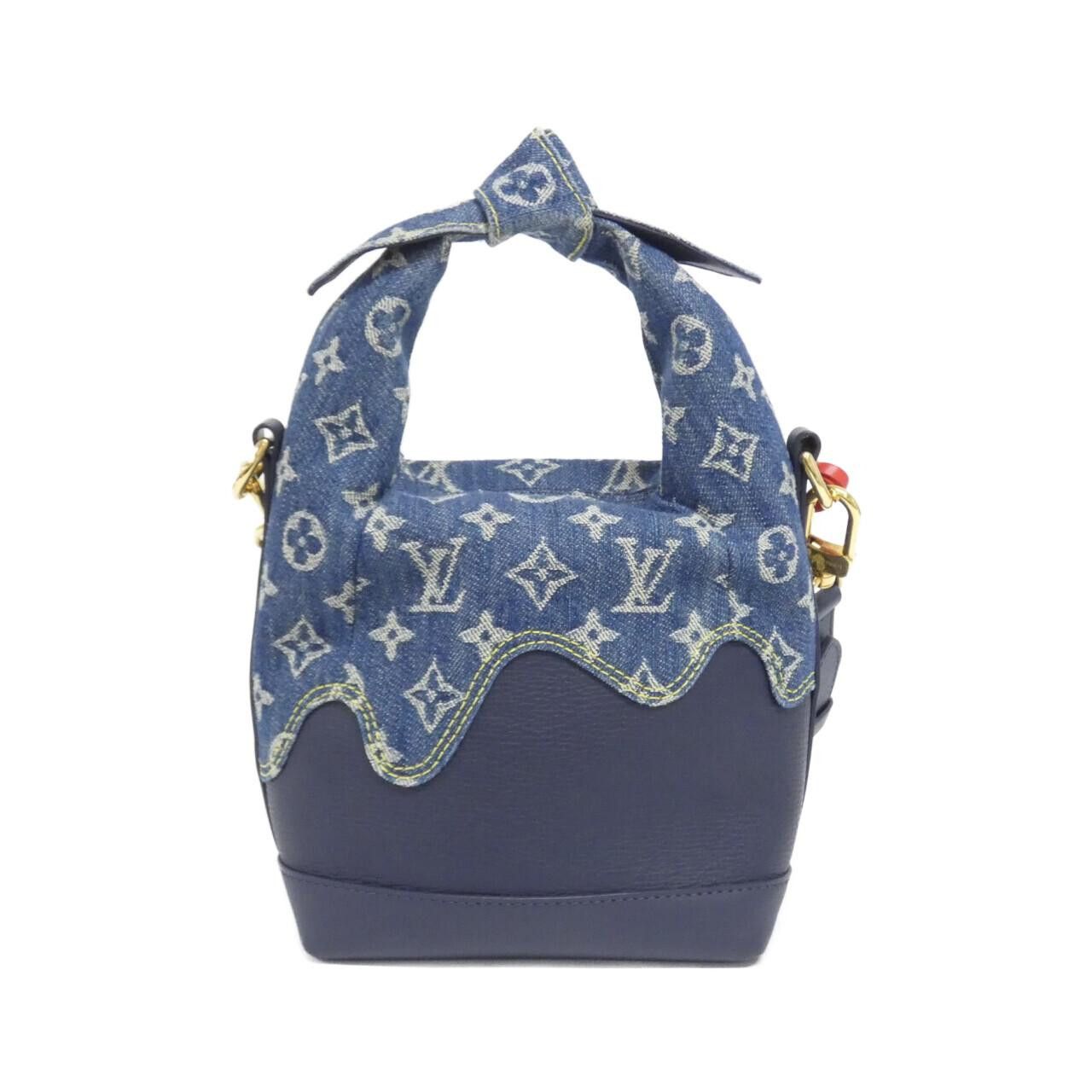 Louis Vuitton Louis Vuitton Louis Vuitton Monogram Drip Japanese Cruiser Calf Shoulder Bag Textile Shoulder Bag M45970 DUTY FREE for USA Size ONE SIZE - 2 Thumbnail