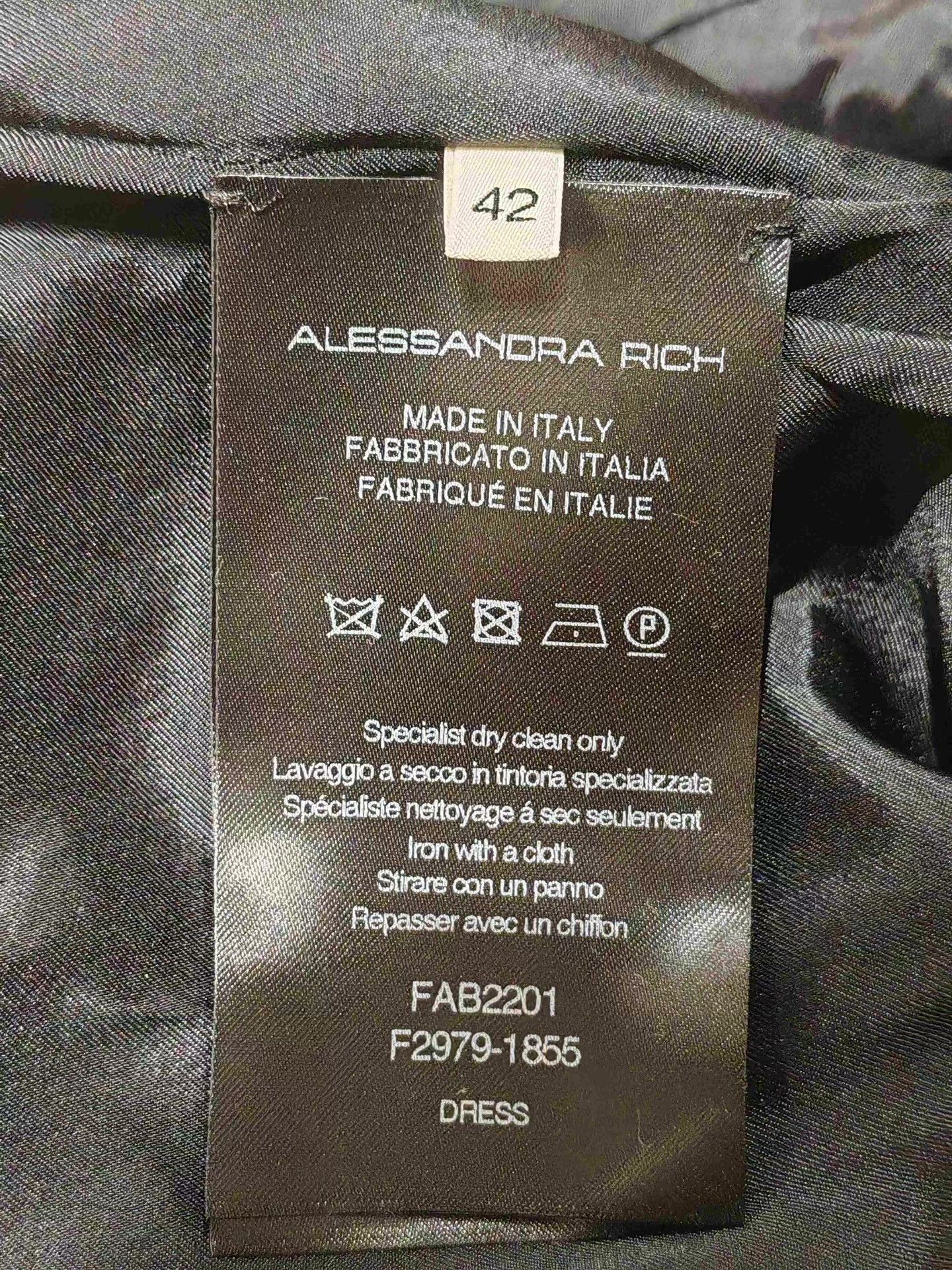 Alessandra Rich Alessandra Rich Checkered Dress Size M / US 6-8 / IT 42-44 - 7 Thumbnail