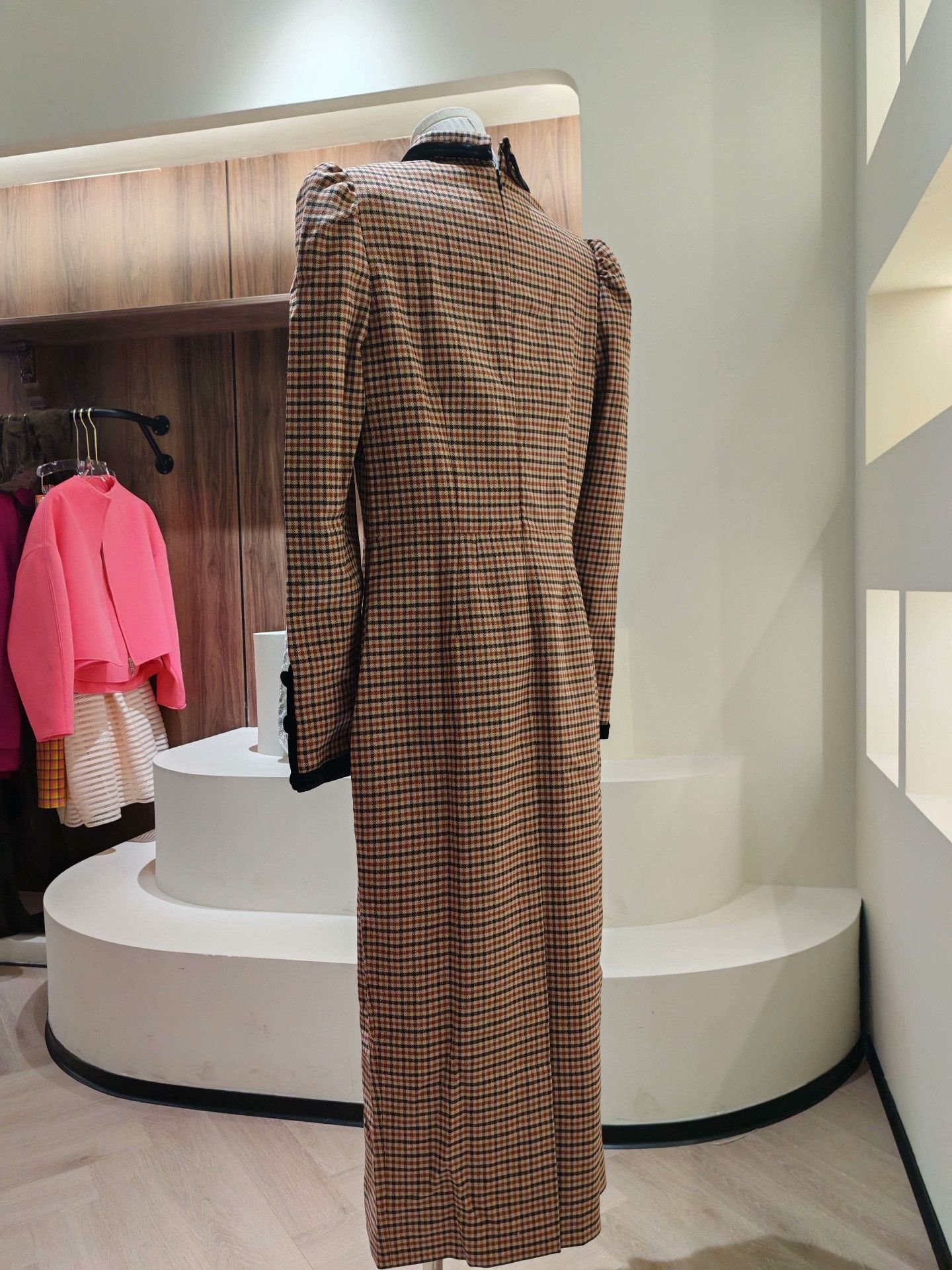 Alessandra Rich Alessandra Rich Checkered Dress Size M / US 6-8 / IT 42-44 - 2 Thumbnail