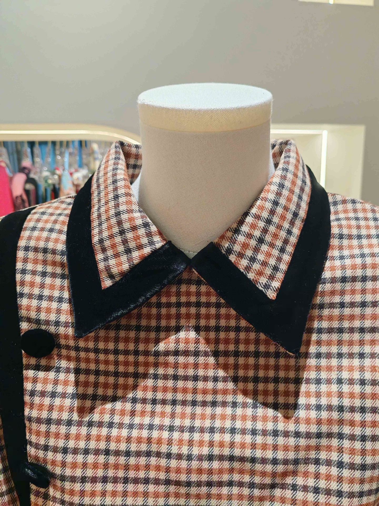 Alessandra Rich Alessandra Rich Checkered Dress Size M / US 6-8 / IT 42-44 - 3 Thumbnail