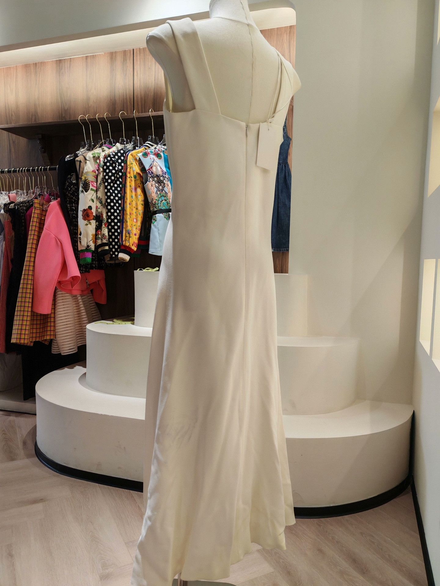 Victoria Beckham Victoria Beckham White Sling Dress Size XS / US 0-2 / IT 36-38 - 2 Thumbnail