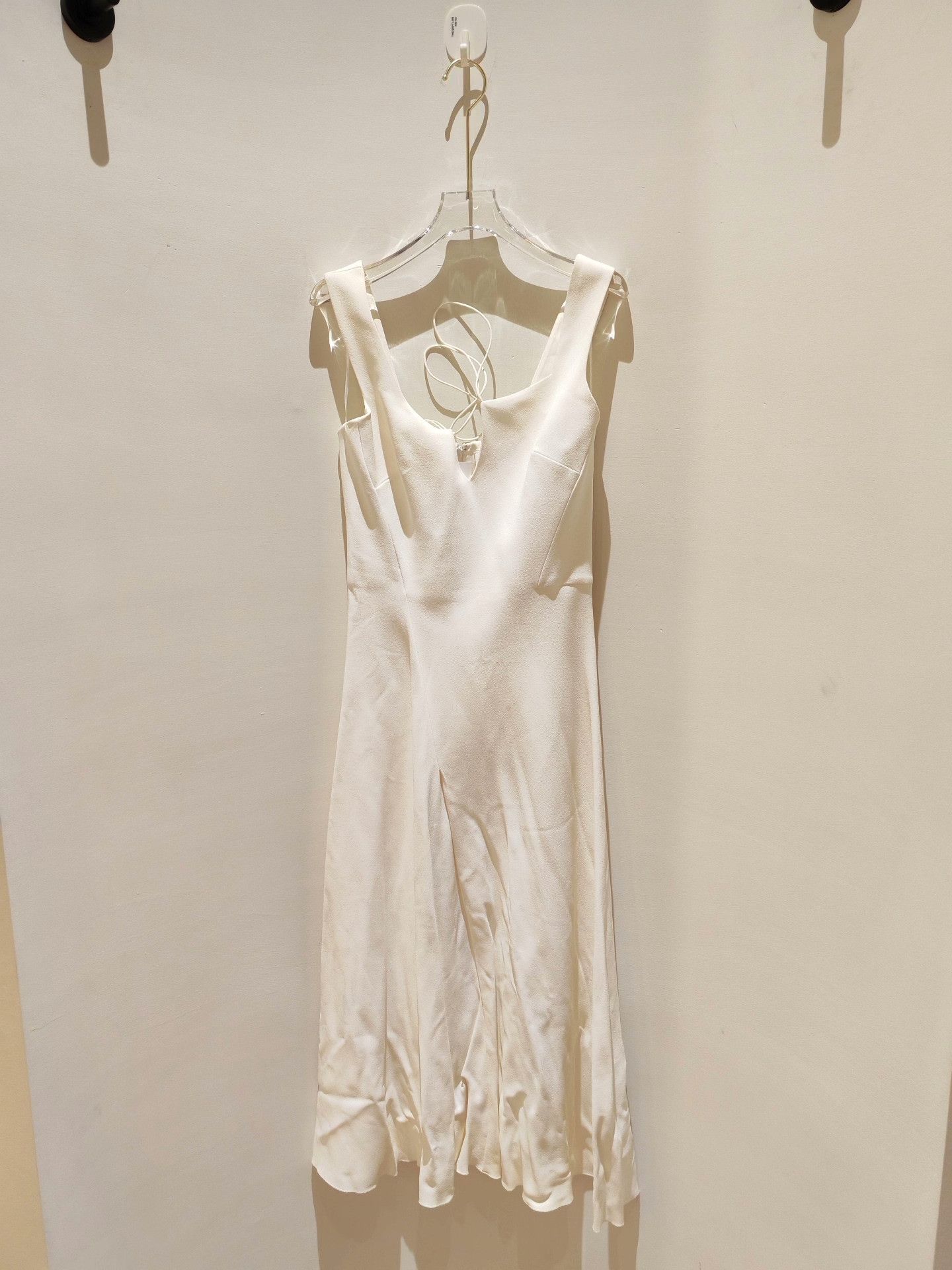Victoria Beckham Victoria Beckham White Sling Dress Size XS / US 0-2 / IT 36-38 - 4 Thumbnail