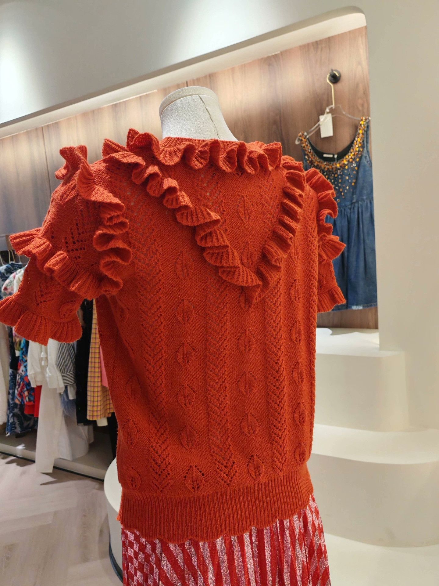Gucci Gucci Knit Lace Sweater Size M / US 6-8 / IT 42-44 - 6 Thumbnail
