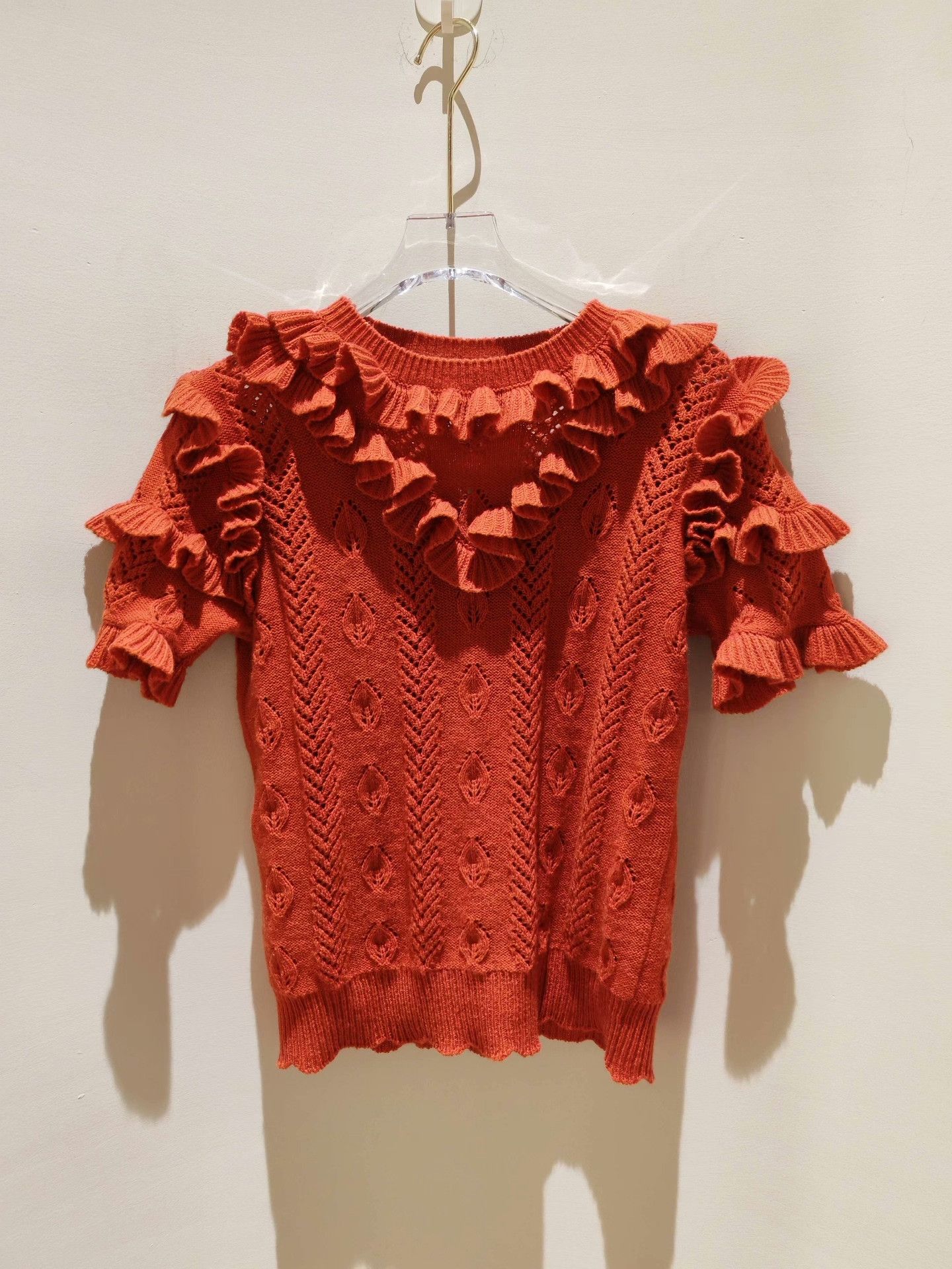 Gucci Gucci Knit Lace Sweater Size M / US 6-8 / IT 42-44 - 2 Thumbnail