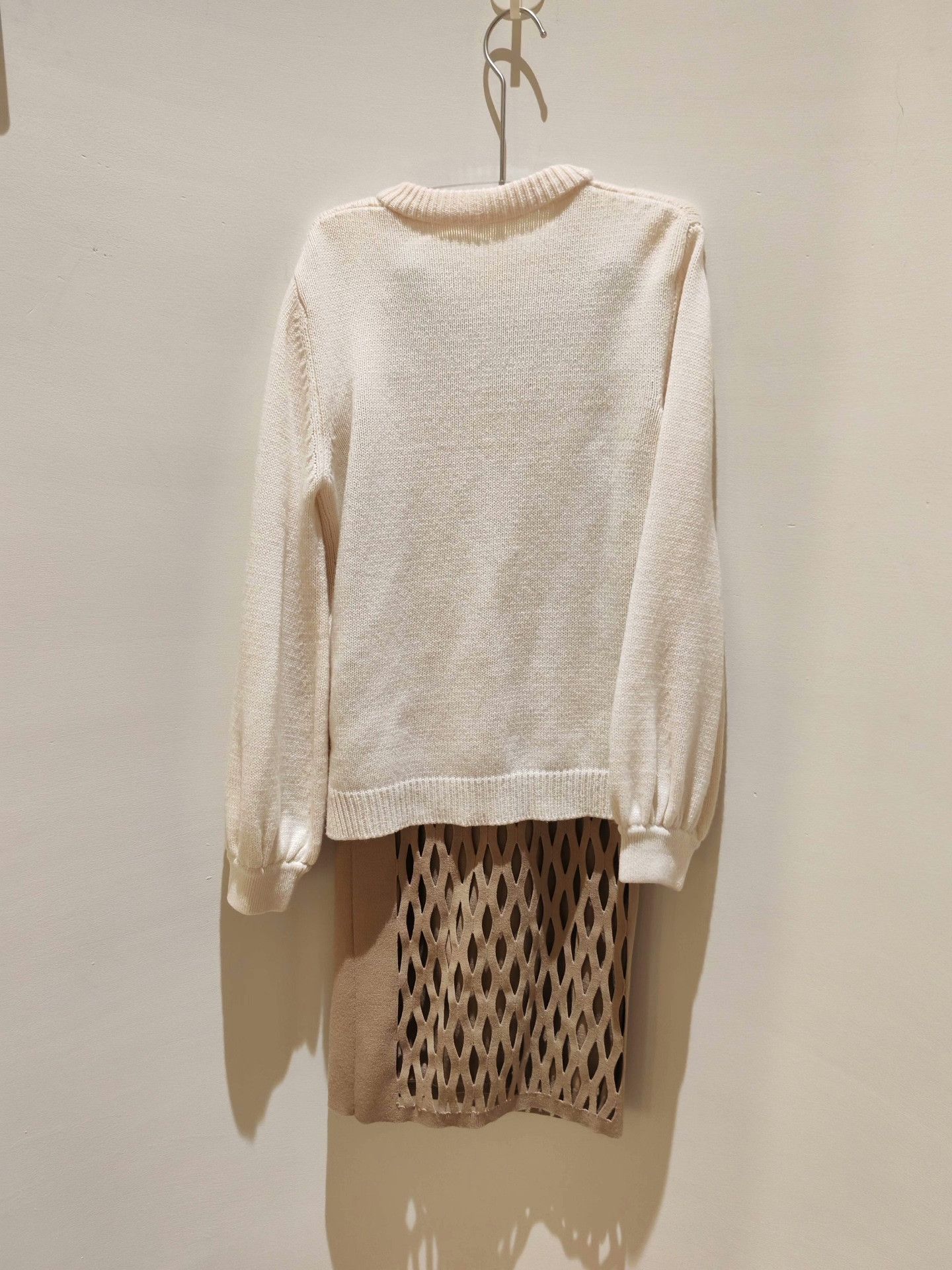 Fendi Fendi FF Logo Hollow-Out Knit Skirt Size 38" / US 16 / IT 52 - 5 Thumbnail
