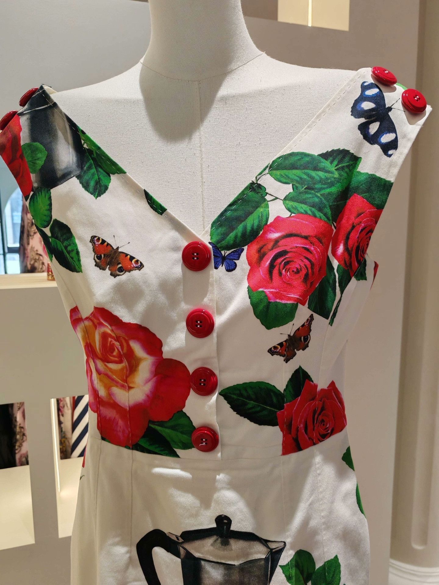 Dolce & Gabbana Dolce&Gabbana Runway Print Dress Size M / US 6-8 / IT 42-44 - 6 Thumbnail