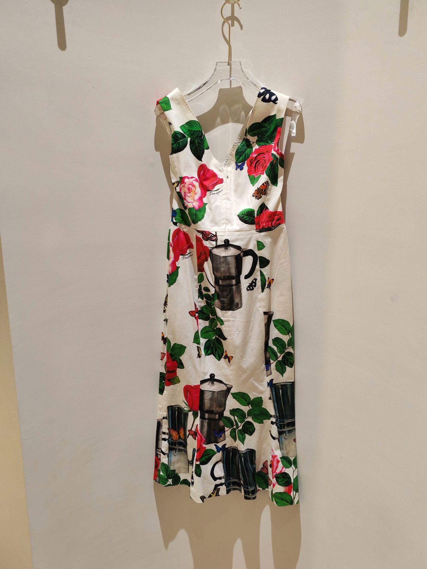 Dolce & Gabbana Dolce&Gabbana Runway Print Dress Size M / US 6-8 / IT 42-44 - 4 Thumbnail