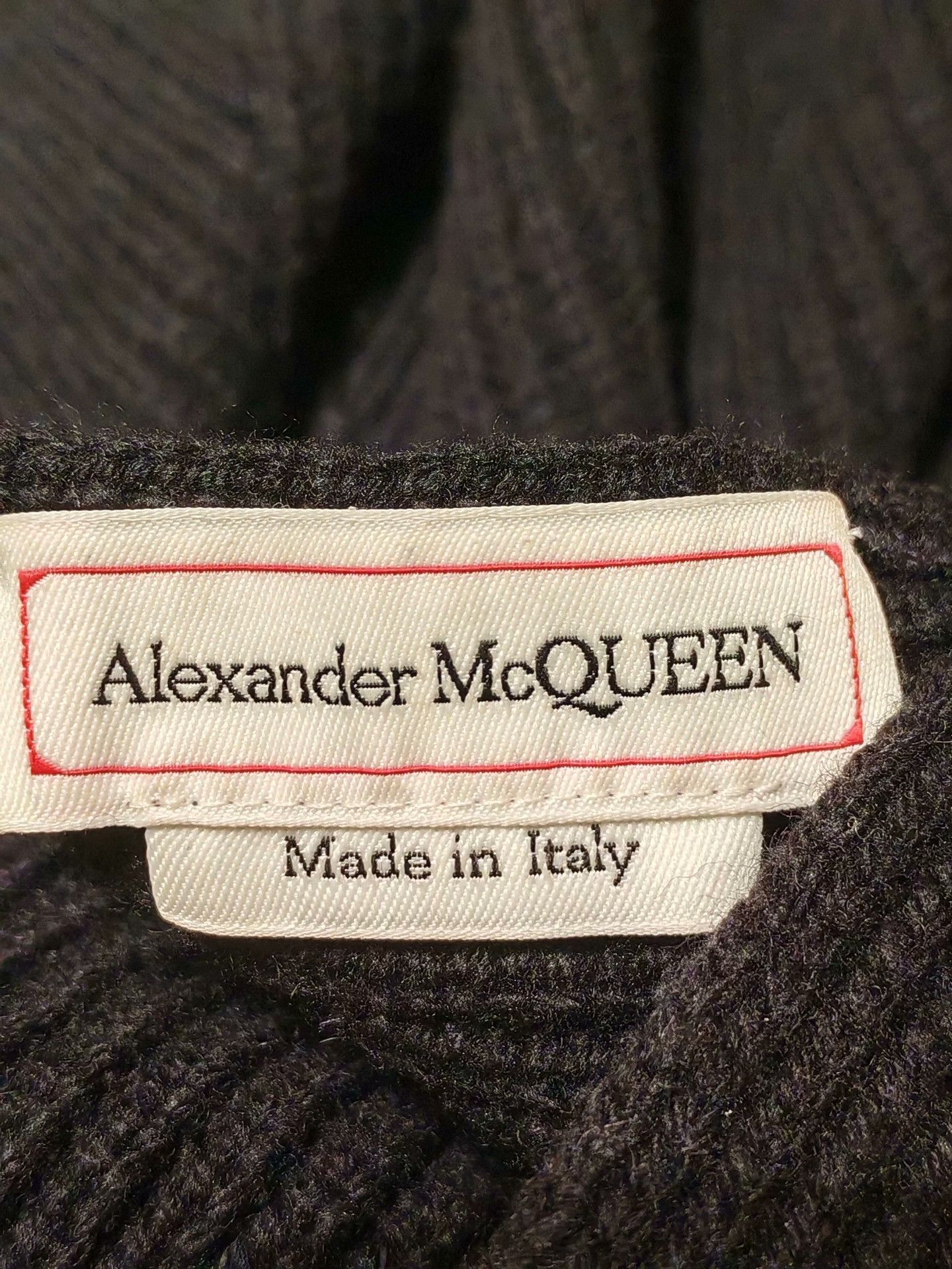 Alexander McQueen Alexander McQueen Black Knit Dress Size S / US 4 / IT 40 - 4 Thumbnail