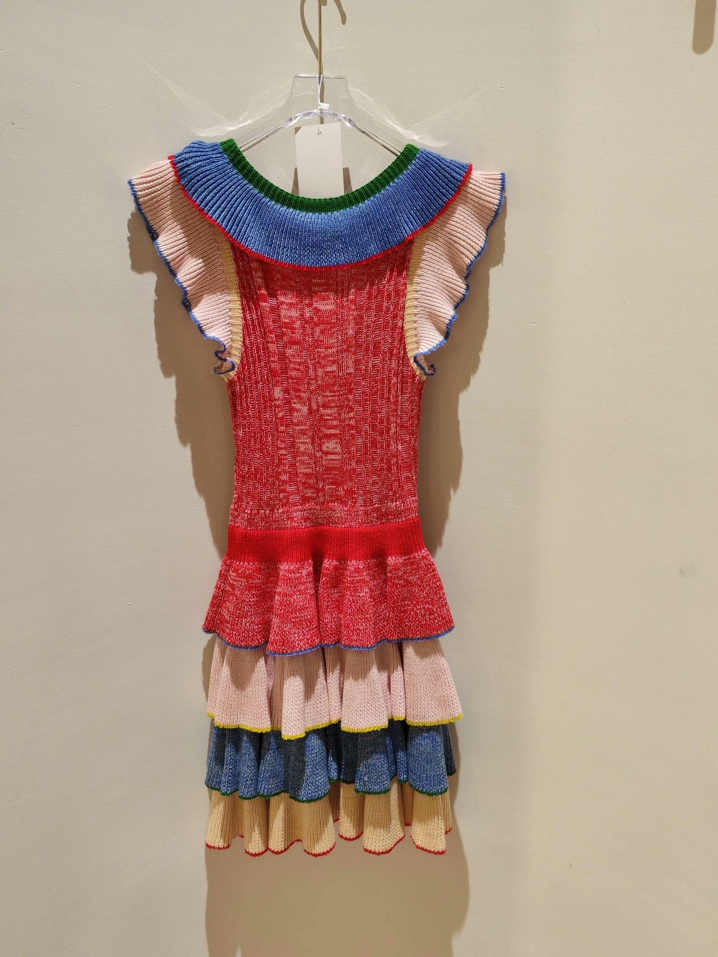 Alexander McQueen Alexander McQueen Knit Cake Dress Size S / US 4 / IT 40 - 4 Thumbnail