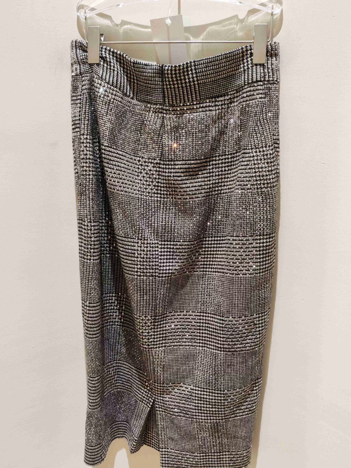 Ermanno Scervino Ermanno Scervino Rhinestone Pencil Skirt Size 42" / US 20 - 2 Thumbnail