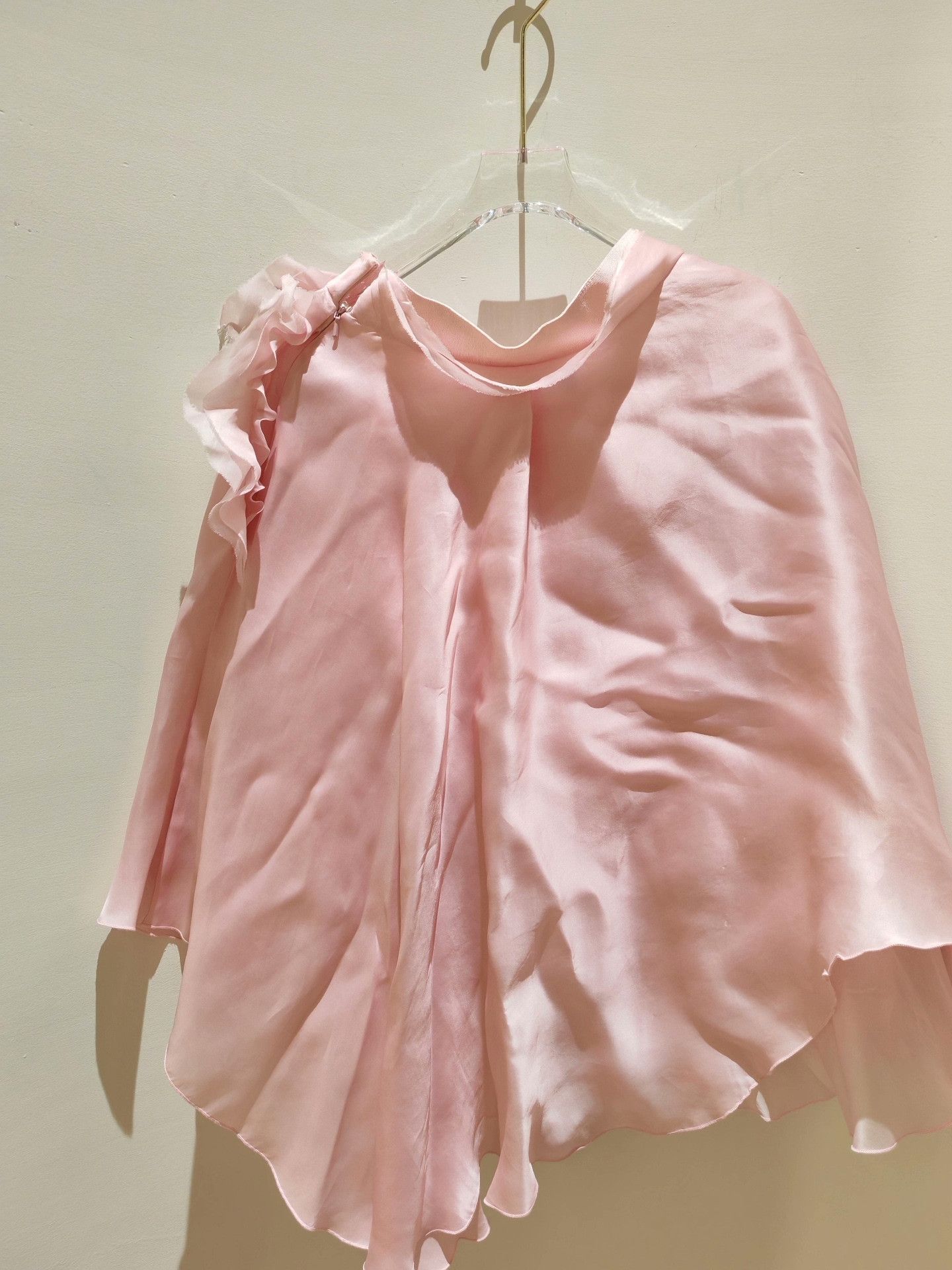 Ermanno Scervino Ermanno Scervino Pink Ruffle Skirt Size 40" / US 18 - 6 Thumbnail