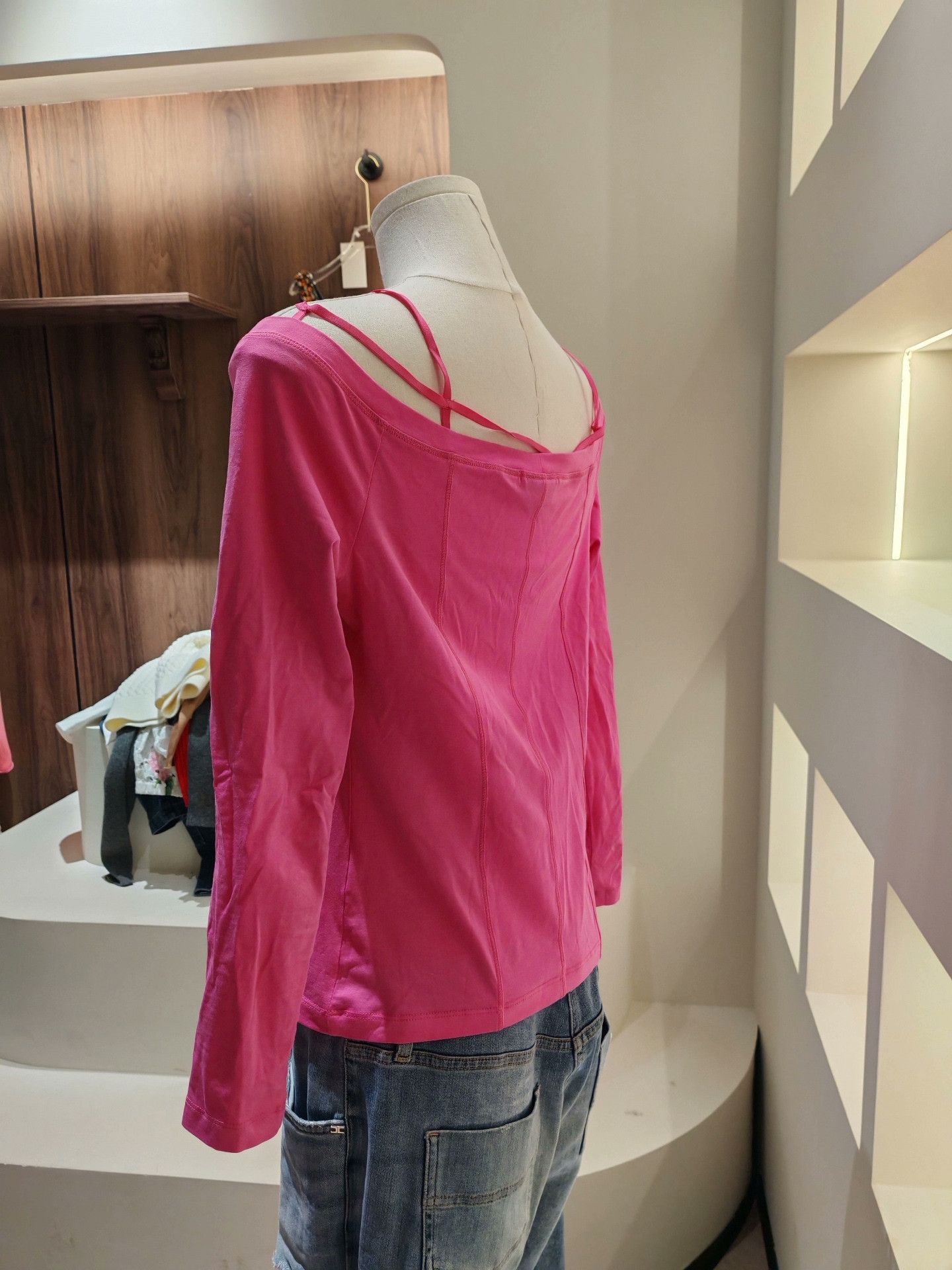 Jacquemus Jacquemus Pink Long-Sleeve Top M Size M / US 6-8 / IT 42-44 - 2 Thumbnail
