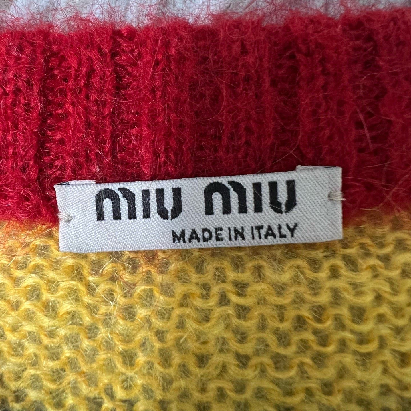 Miu Miu Miu Miu Knit Sweater Size S / US 4 / IT 40 - 3 Thumbnail